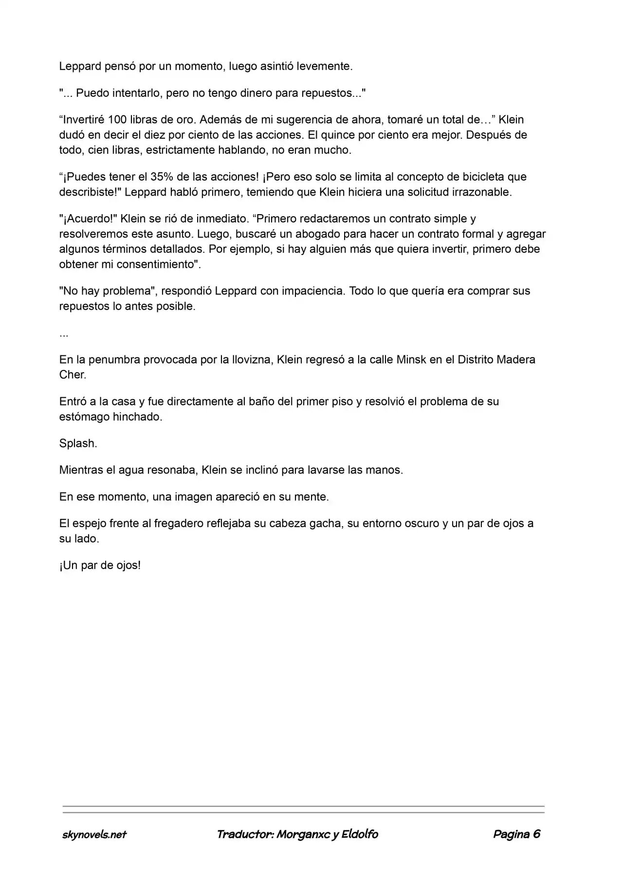 Lord Of The Mysteries (Novela) - Capítulo 227 - Página 6 - LectorTMOo