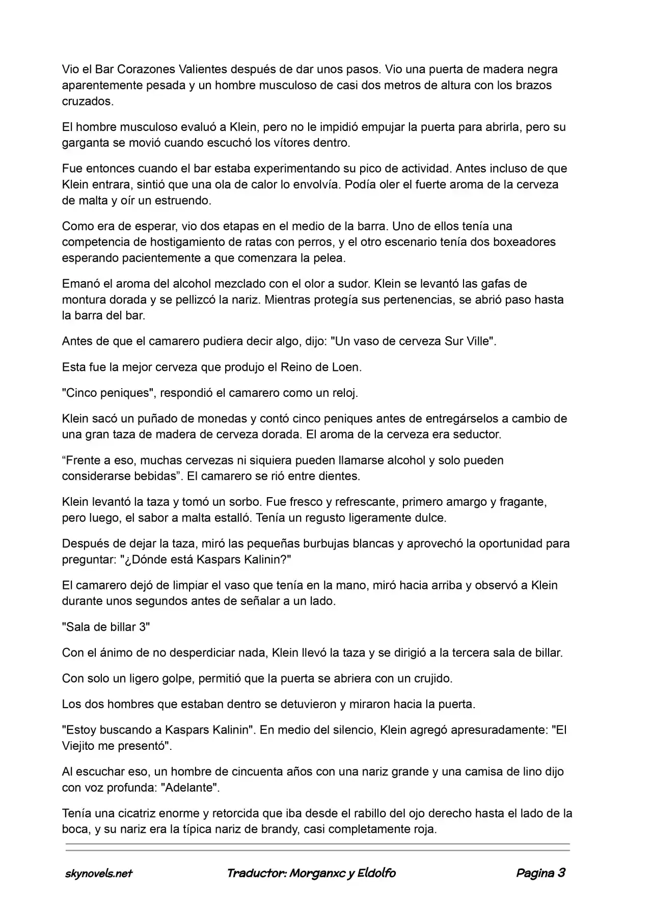 Lord Of The Mysteries (Novela) - Capítulo 232 - Página 3 - LectorTMOo
