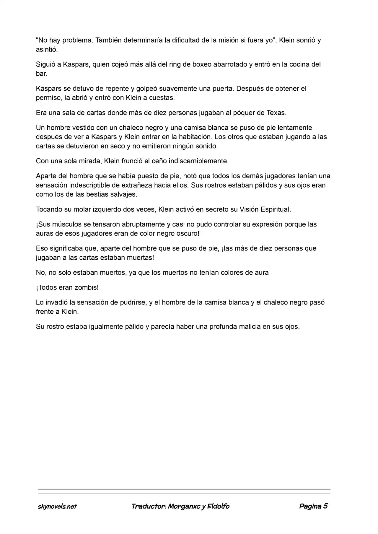 Lord Of The Mysteries (Novela) - Capítulo 232 - Página 5 - LectorTMOo