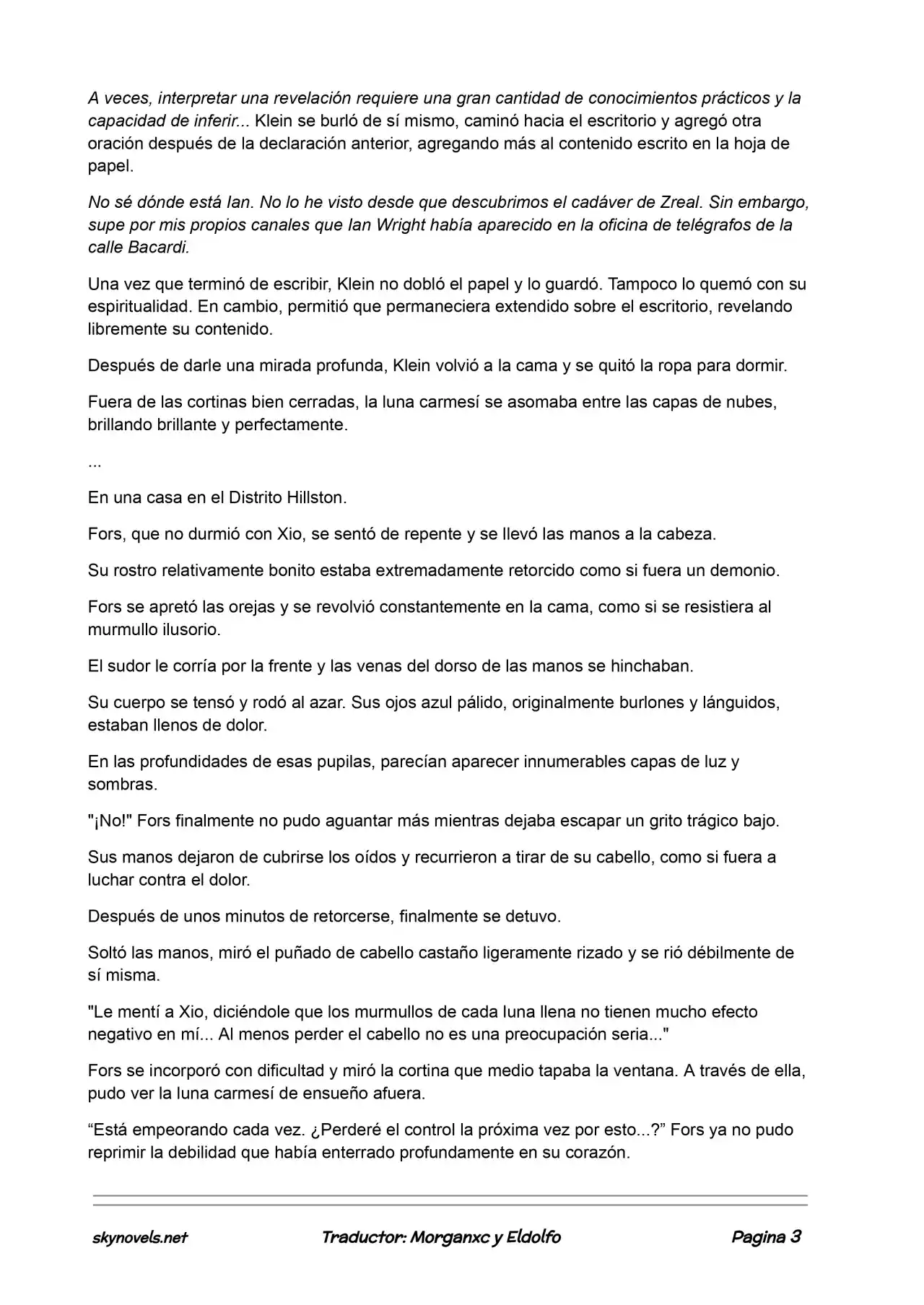Lord Of The Mysteries (Novela) - Capítulo 234 - Página 2 - LectorTMOo