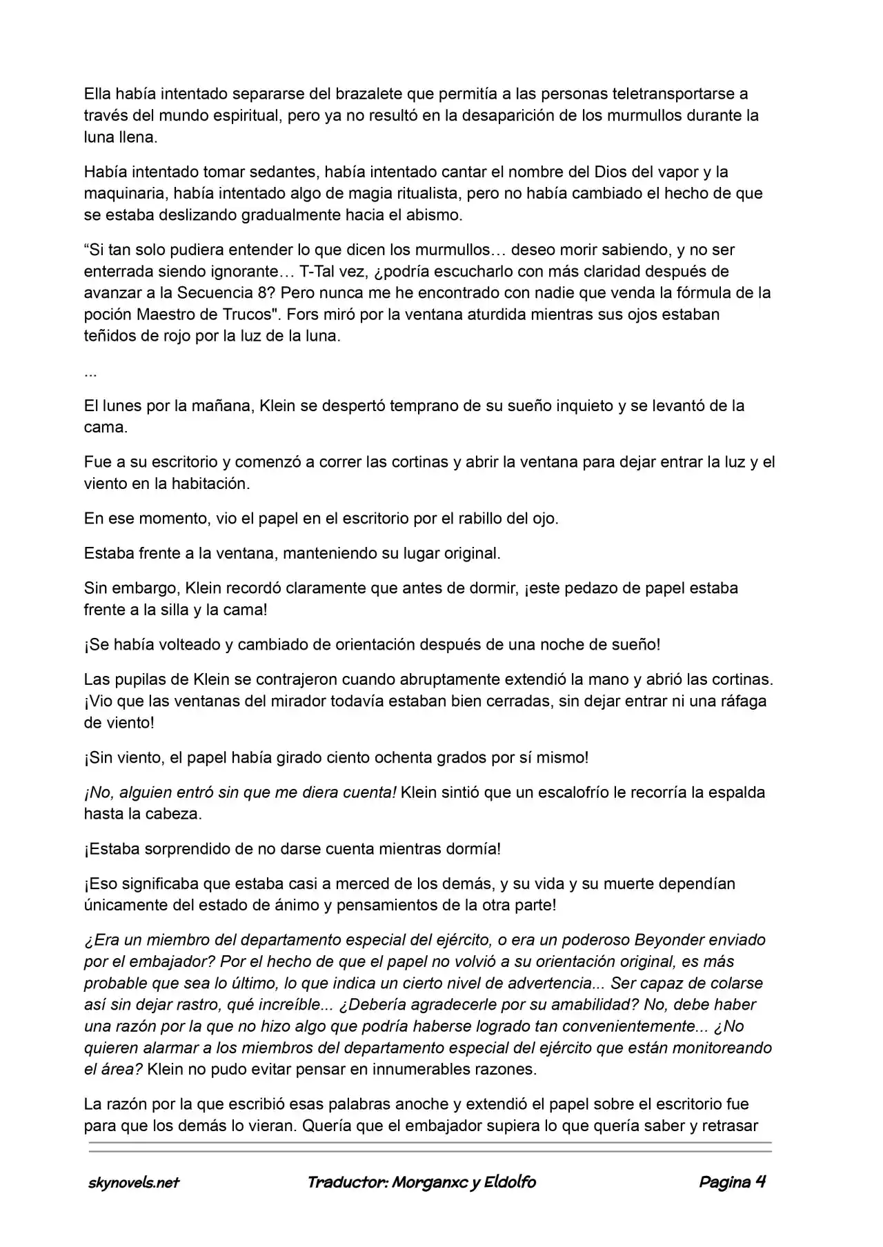 Lord Of The Mysteries (Novela) - Capítulo 234 - Página 3 - LectorTMOo