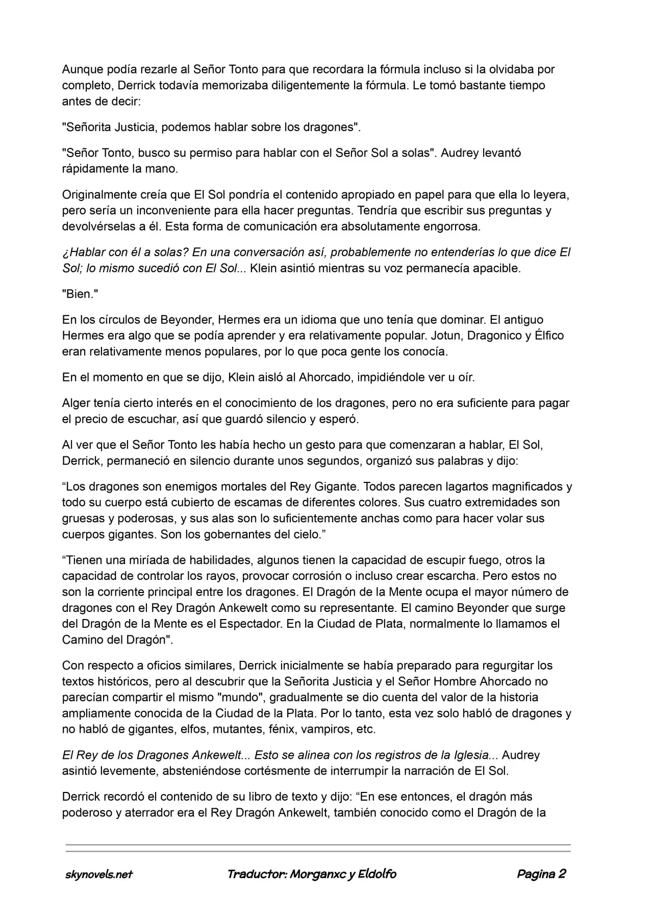 Lord Of The Mysteries (Novela) - Capítulo 238 - Página 2 - LectorTMOo