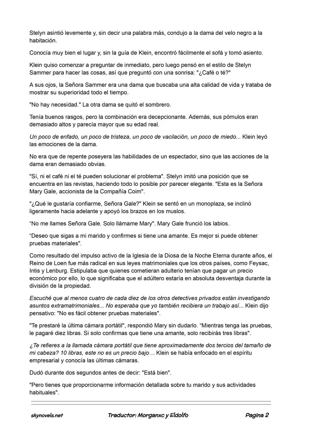 Lord Of The Mysteries (Novela) - Capítulo 242 - Página 2 - LectorTMOo