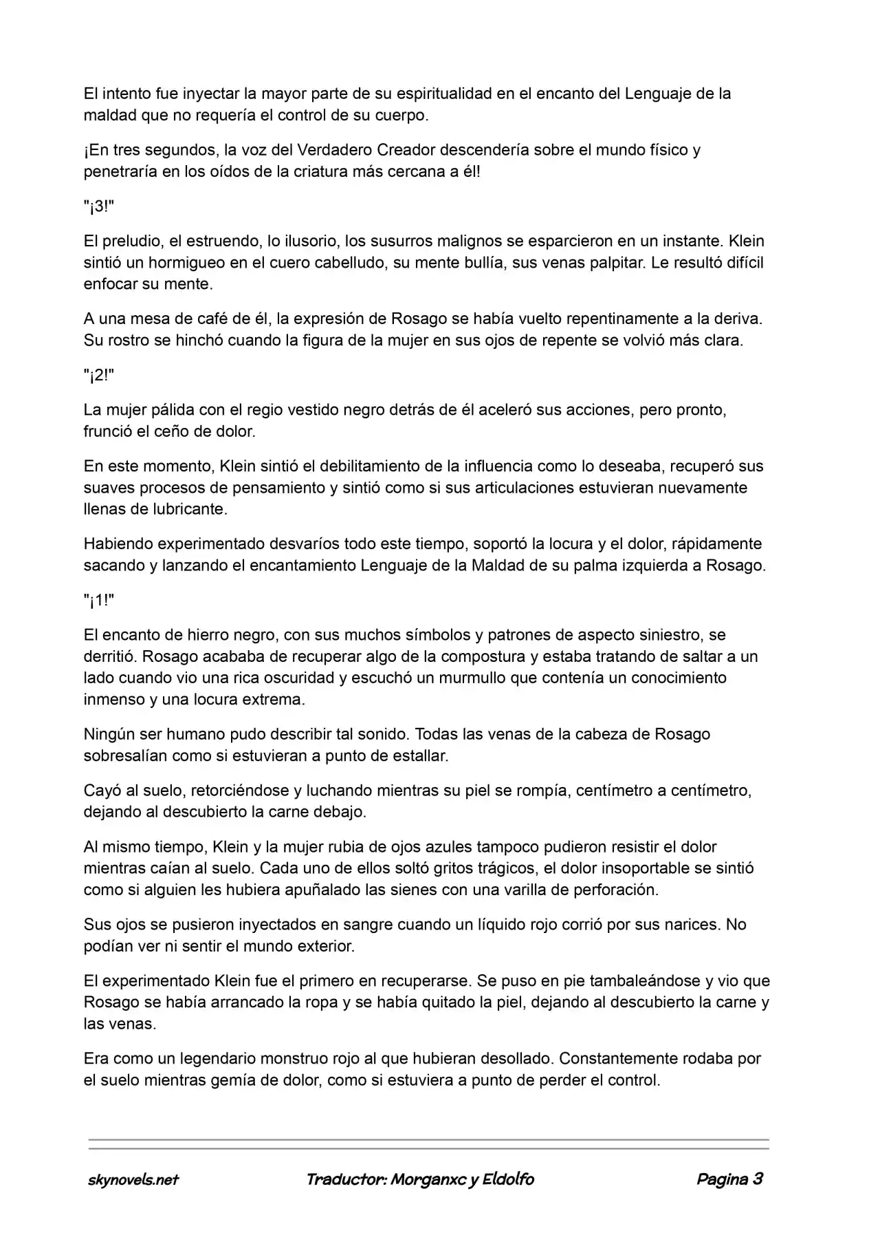 Lord Of The Mysteries (Novela) - Capítulo 250 - Página 3 - LectorTMOo