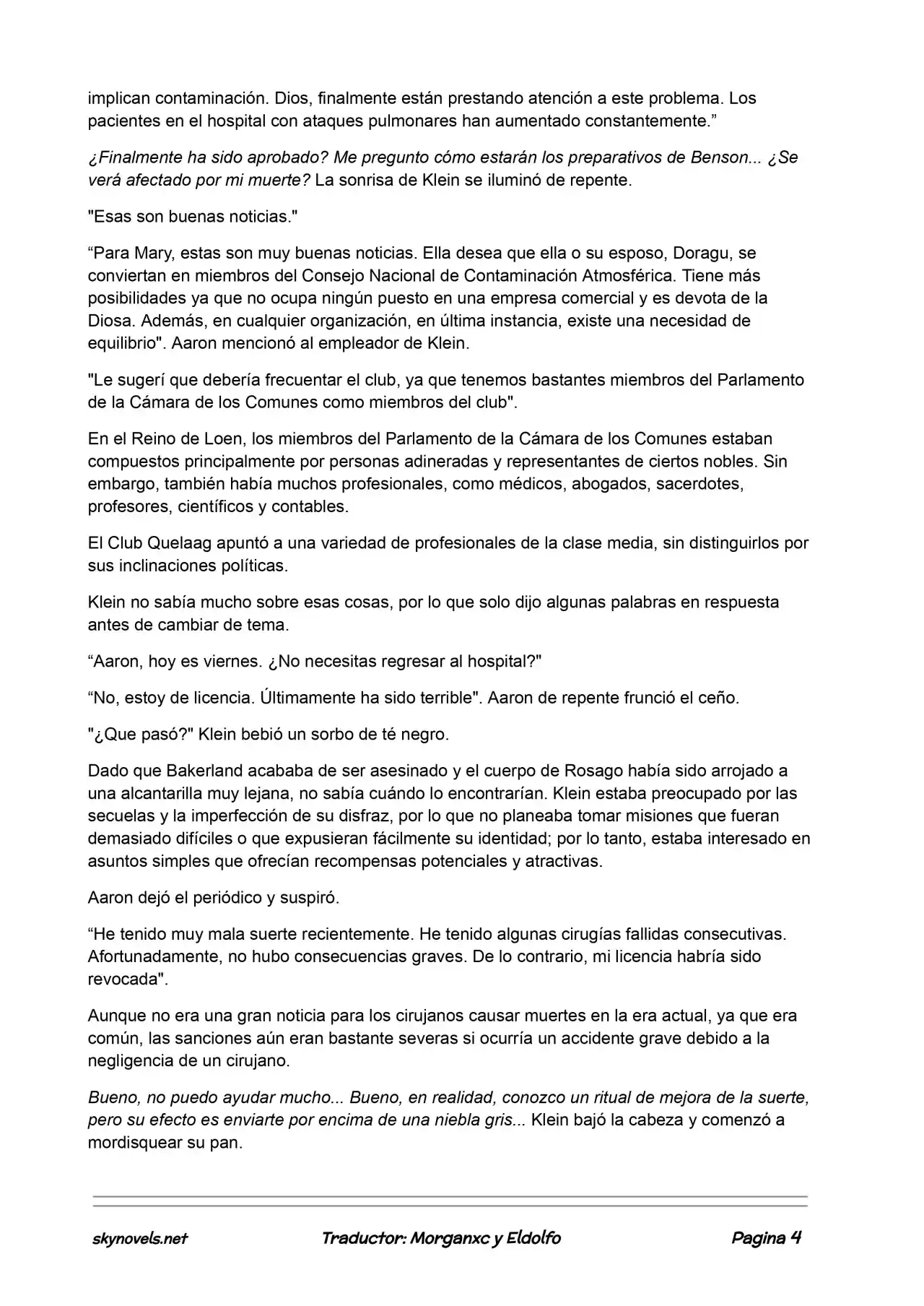 Lord Of The Mysteries (Novela) - Capítulo 255 - Página 2 - LectorTMOo