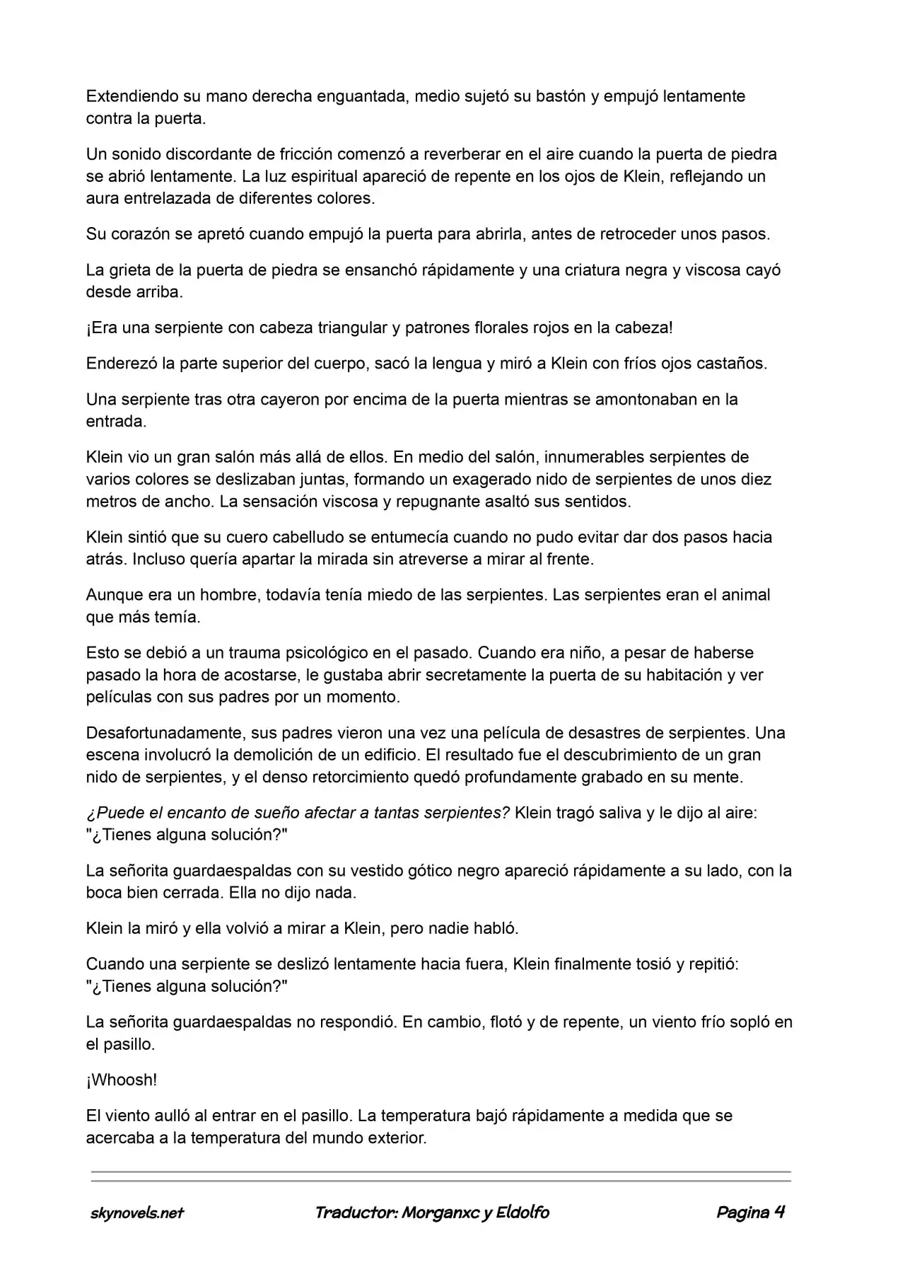 Lord Of The Mysteries (Novela) - Capítulo 259 - Página 4 - LectorTMOo