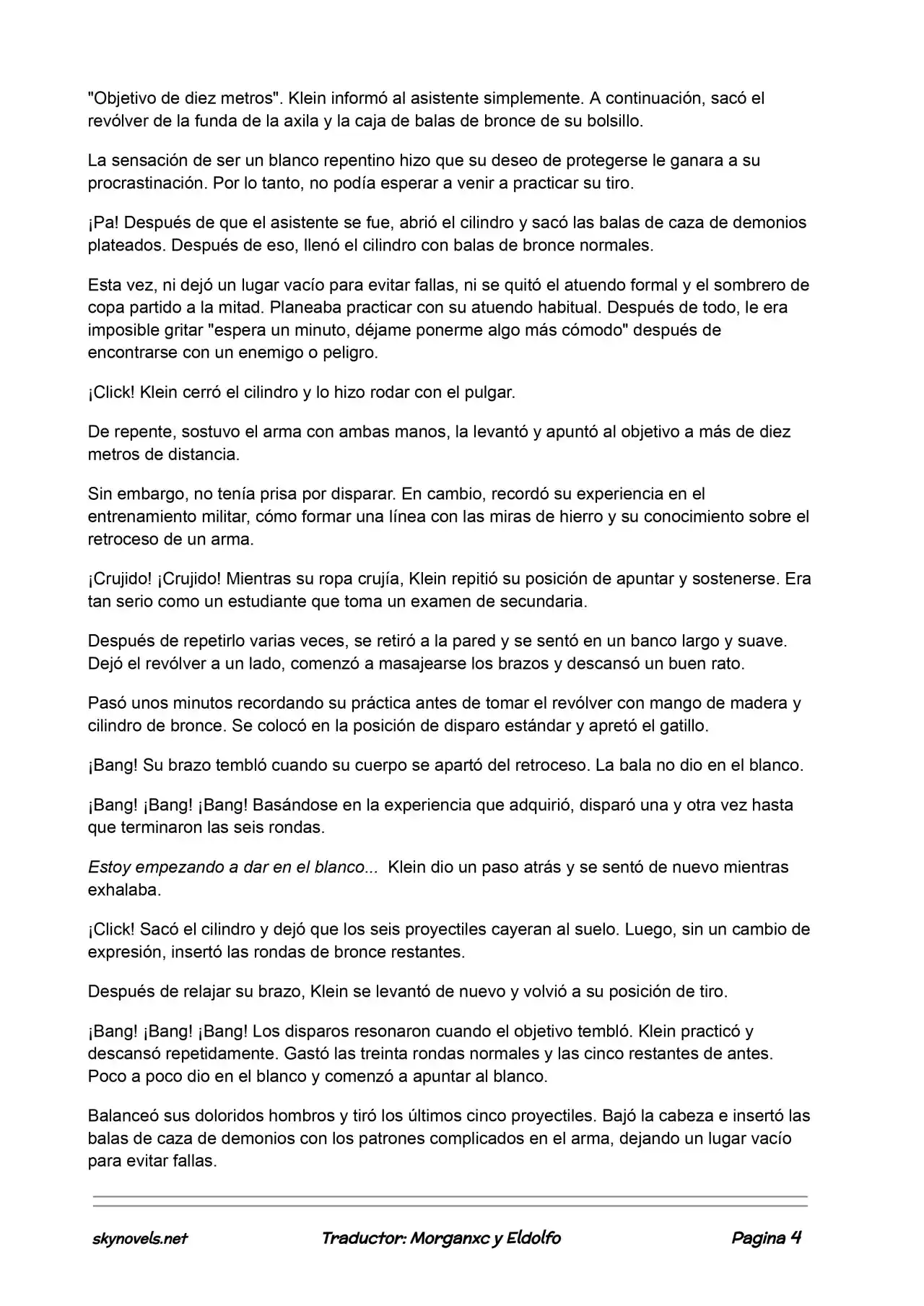 Lord Of The Mysteries (Novela) - Capítulo 26 - Página 4 - LectorTMOo
