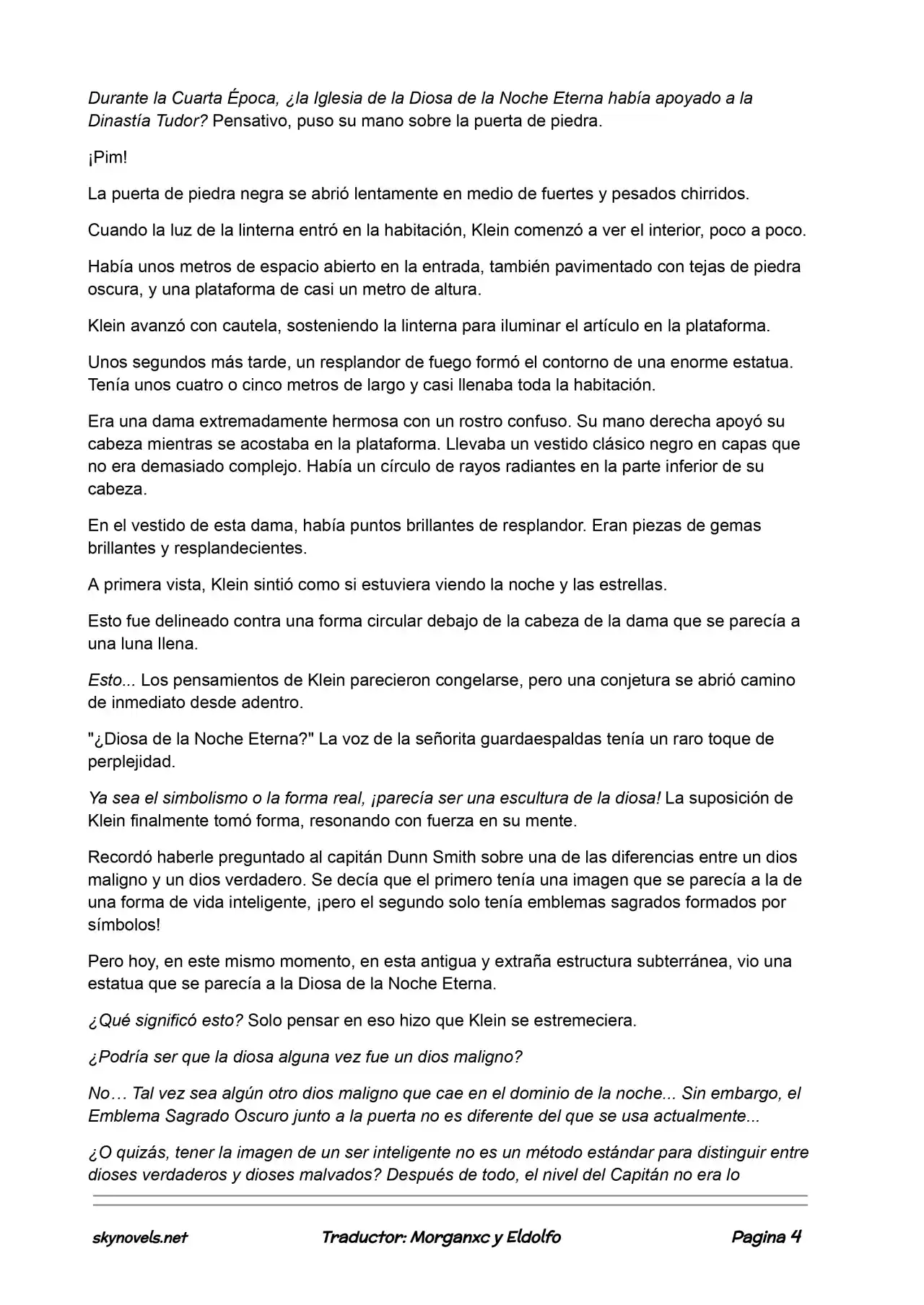 Lord Of The Mysteries (Novela) - Capítulo 260 - Página 4 - LectorTMOo