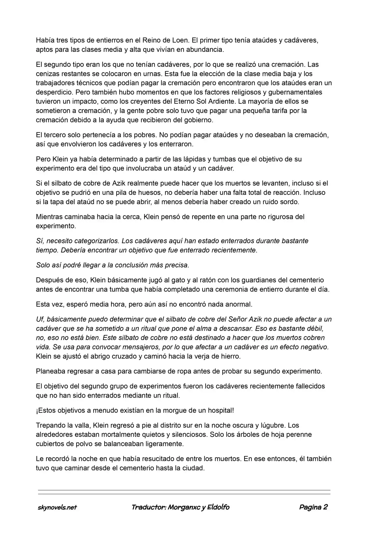 Lord Of The Mysteries (Novela) - Capítulo 268 - Página 1 - LectorTMOo