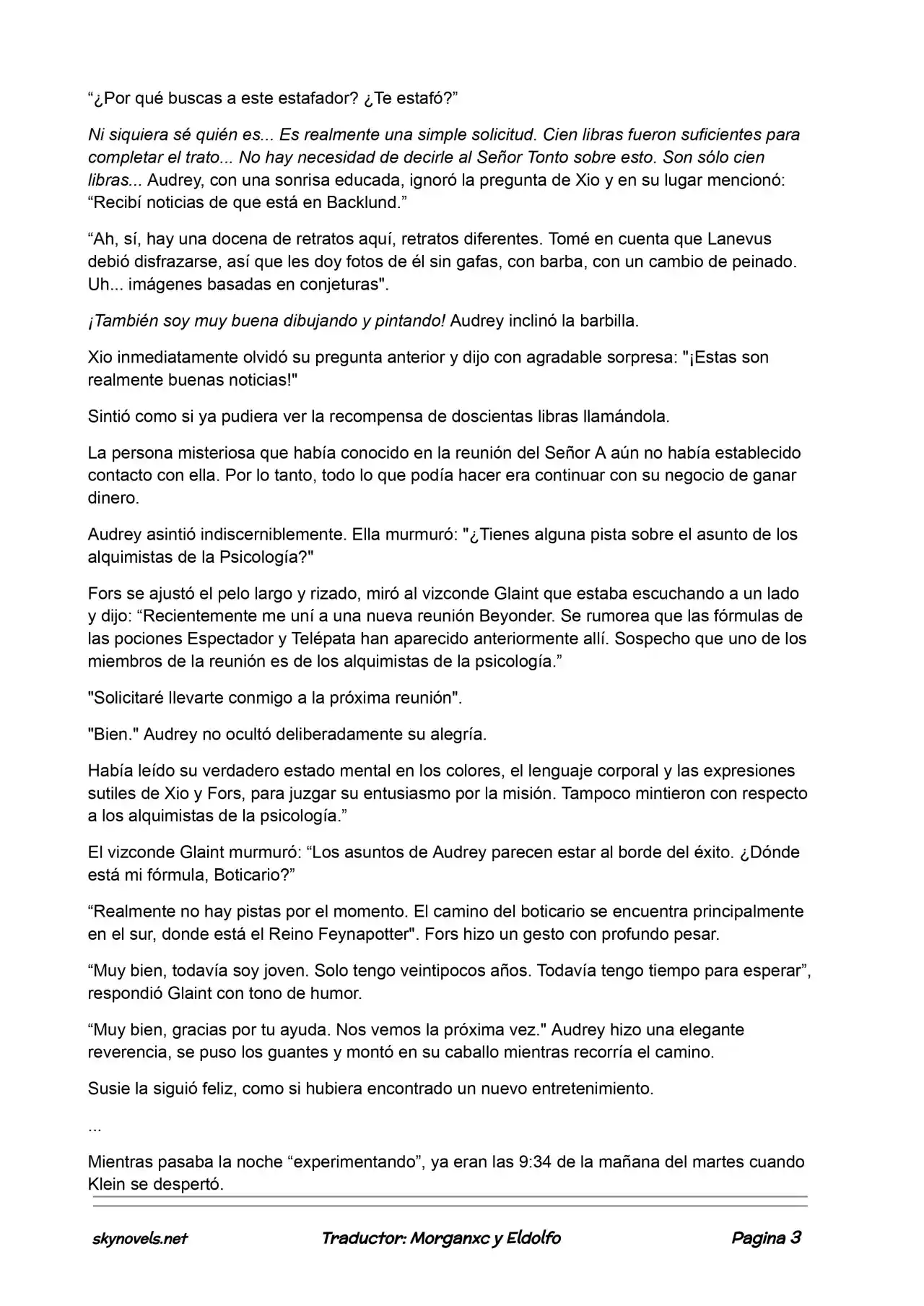 Lord Of The Mysteries (Novela) - Capítulo 269 - Página 2 - LectorTMOo