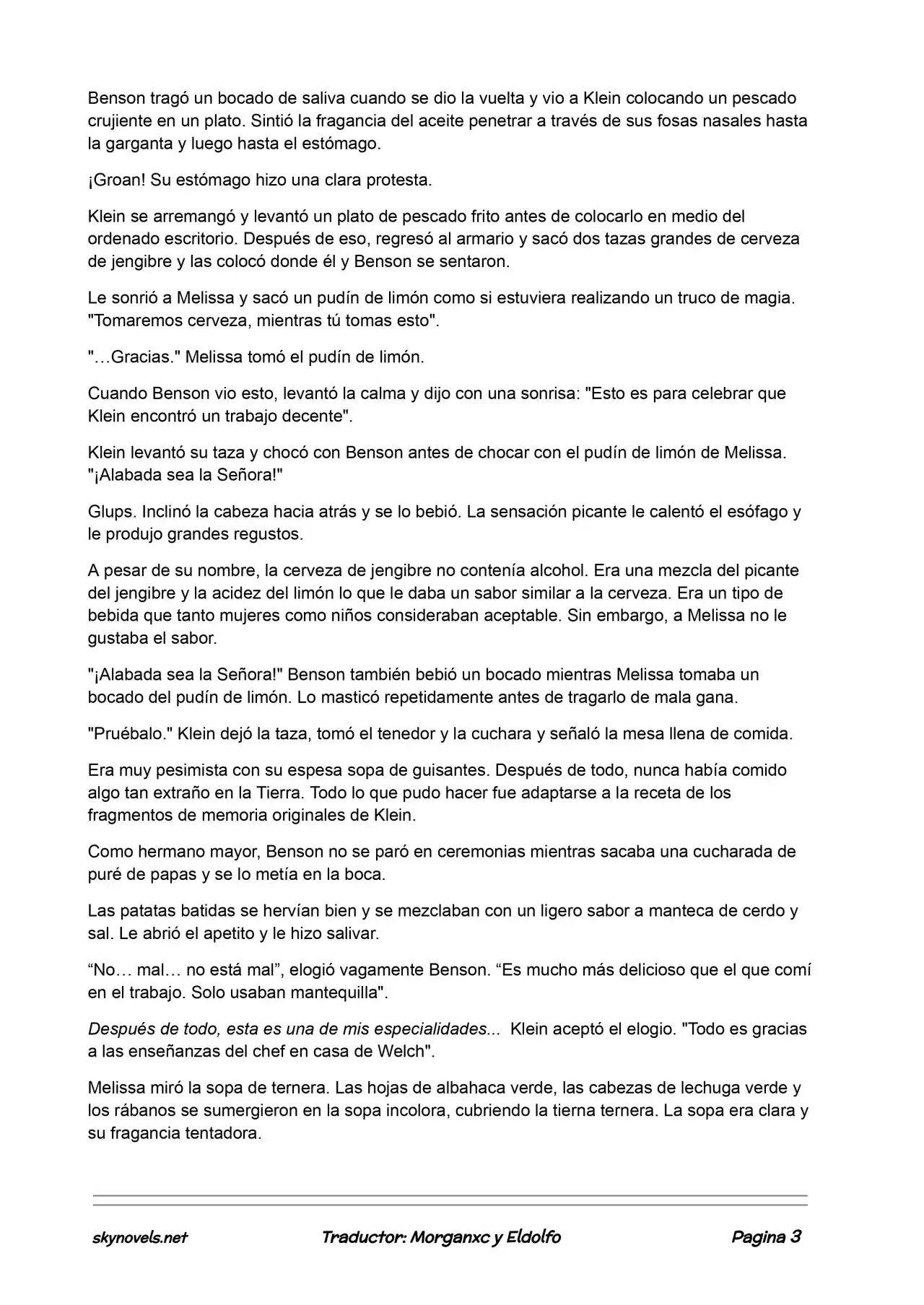 Lord Of The Mysteries (Novela) - Capítulo 27 - Página 3 - LectorTMOo