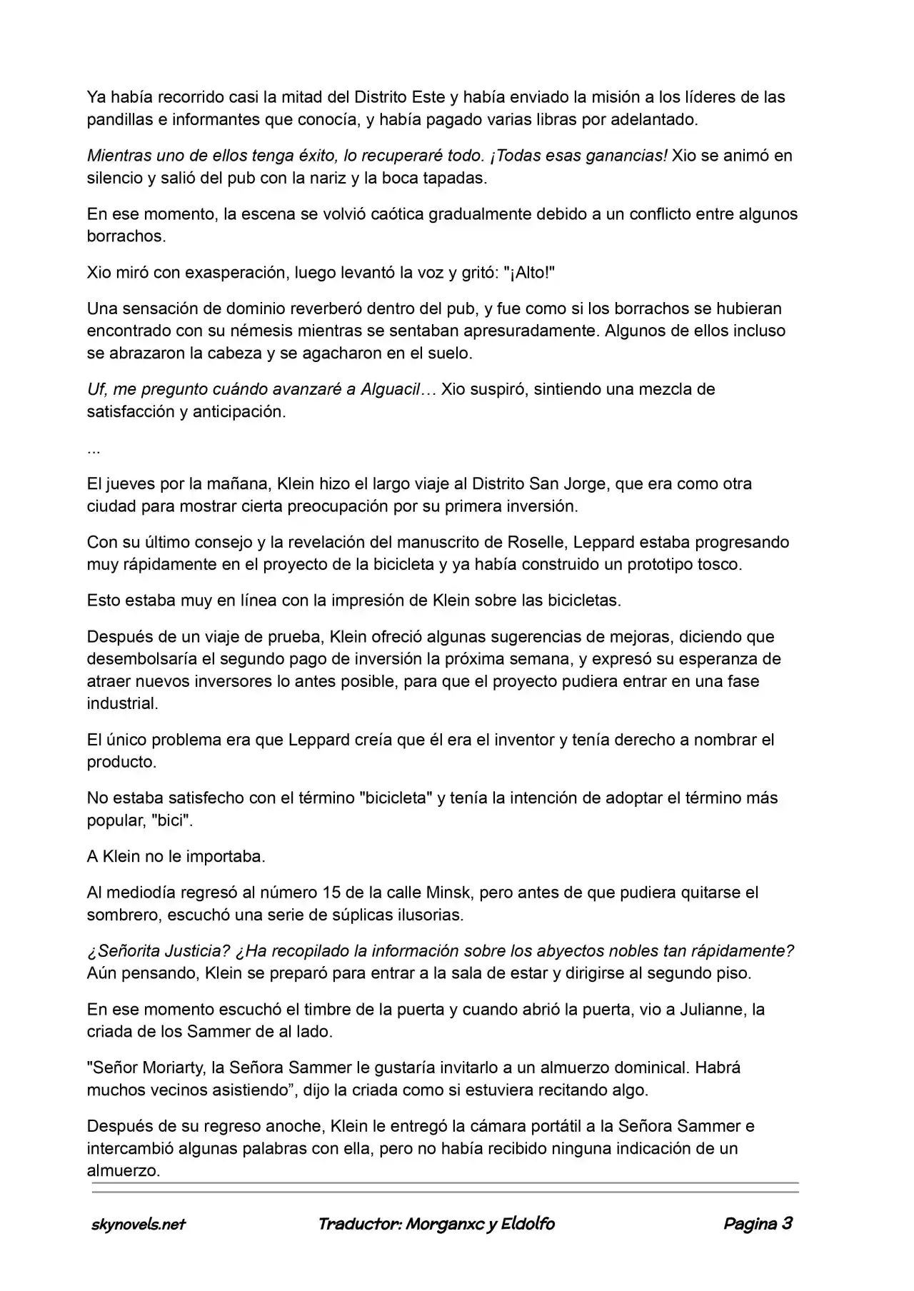 Lord Of The Mysteries (Novela) - Capítulo 275 - Página 3 - LectorTMOo
