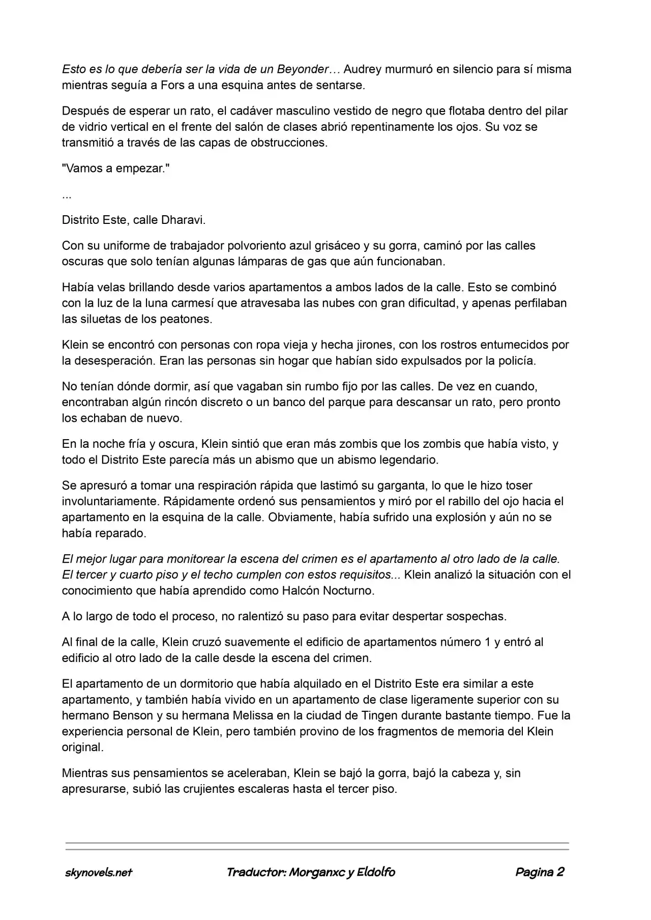 Lord Of The Mysteries (Novela) - Capítulo 281 - Página 2 - LectorTMOo