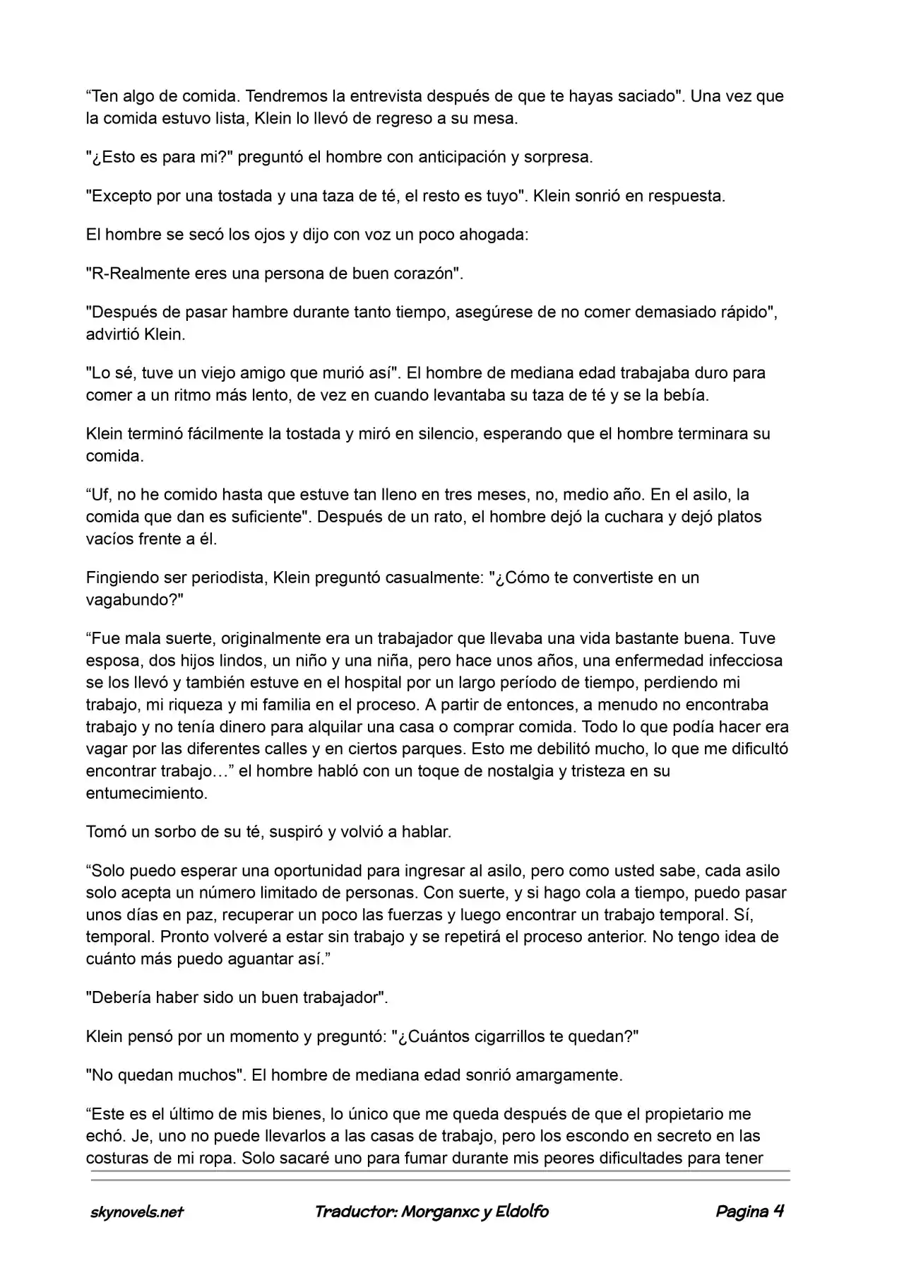 Lord Of The Mysteries (Novela) - Capítulo 282 - Página 4 - LectorTMOo