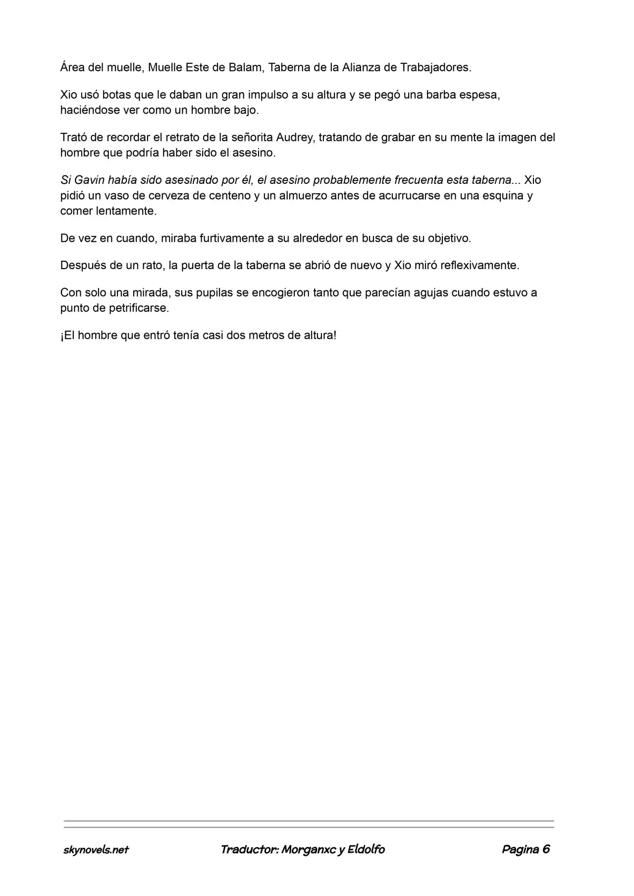 Lord Of The Mysteries (Novela) - Capítulo 282 - Página 6 - LectorTMOo