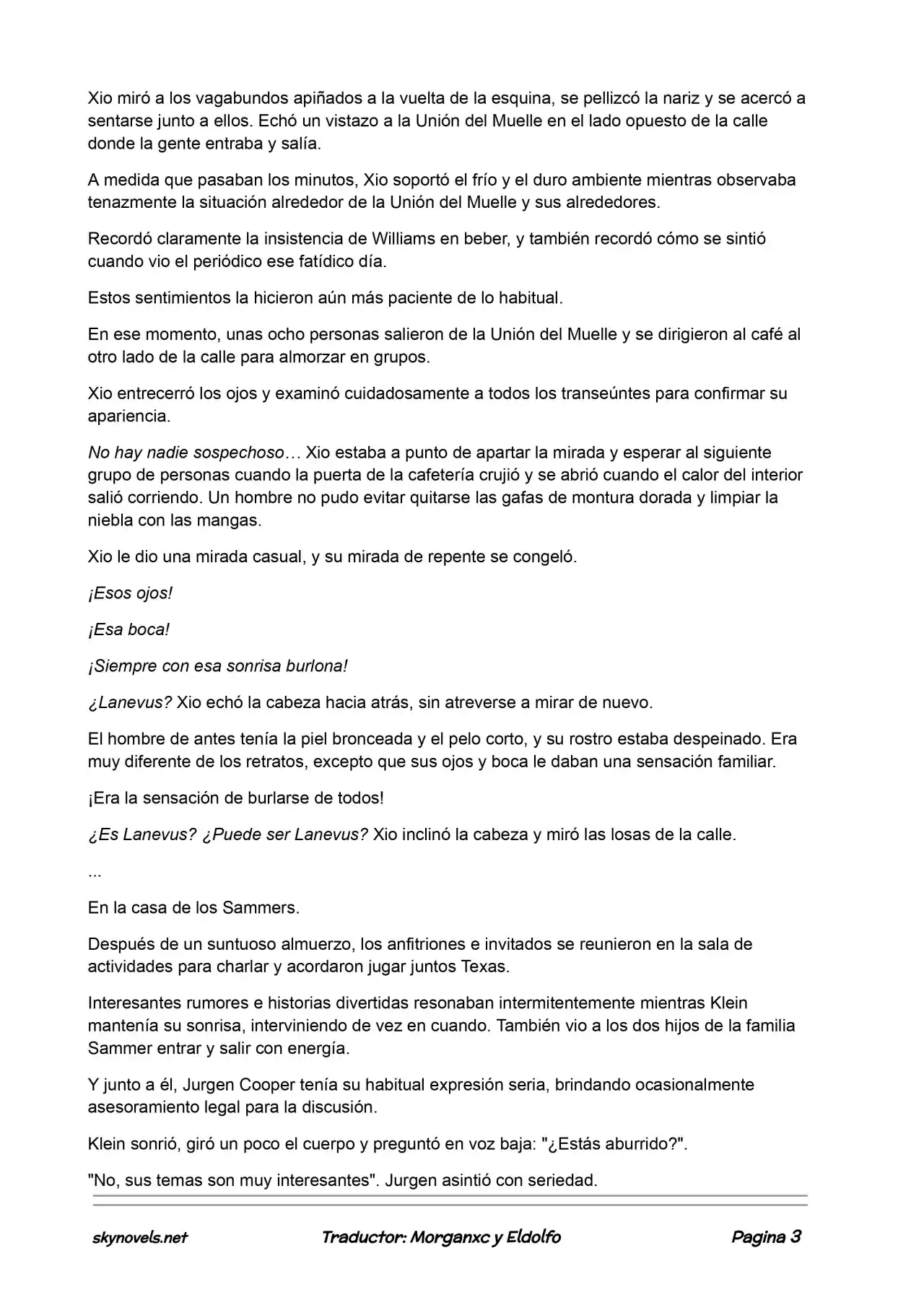 Lord Of The Mysteries (Novela) - Capítulo 283 - Página 3 - LectorTMOo