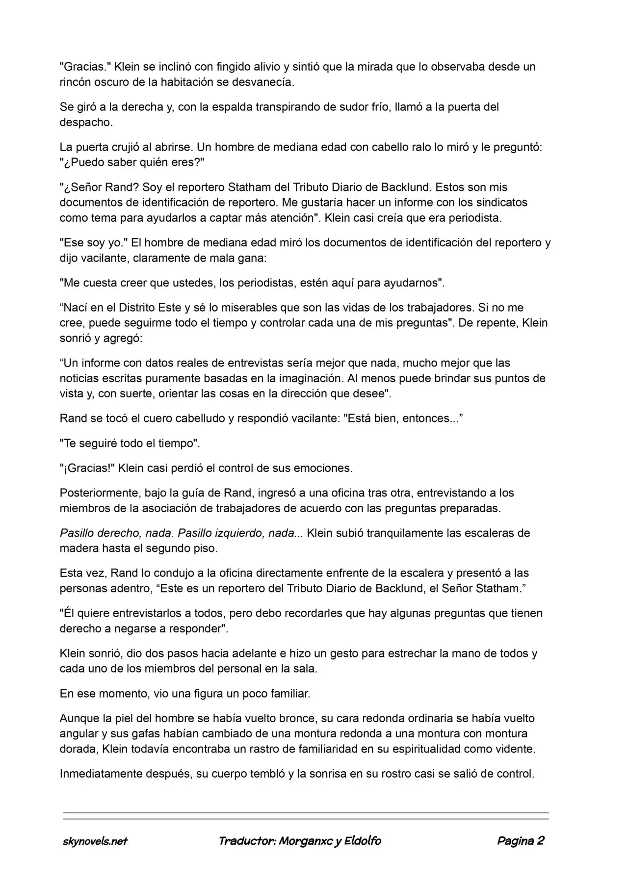 Lord Of The Mysteries (Novela) - Capítulo 284 - Página 2 - LectorTMOo
