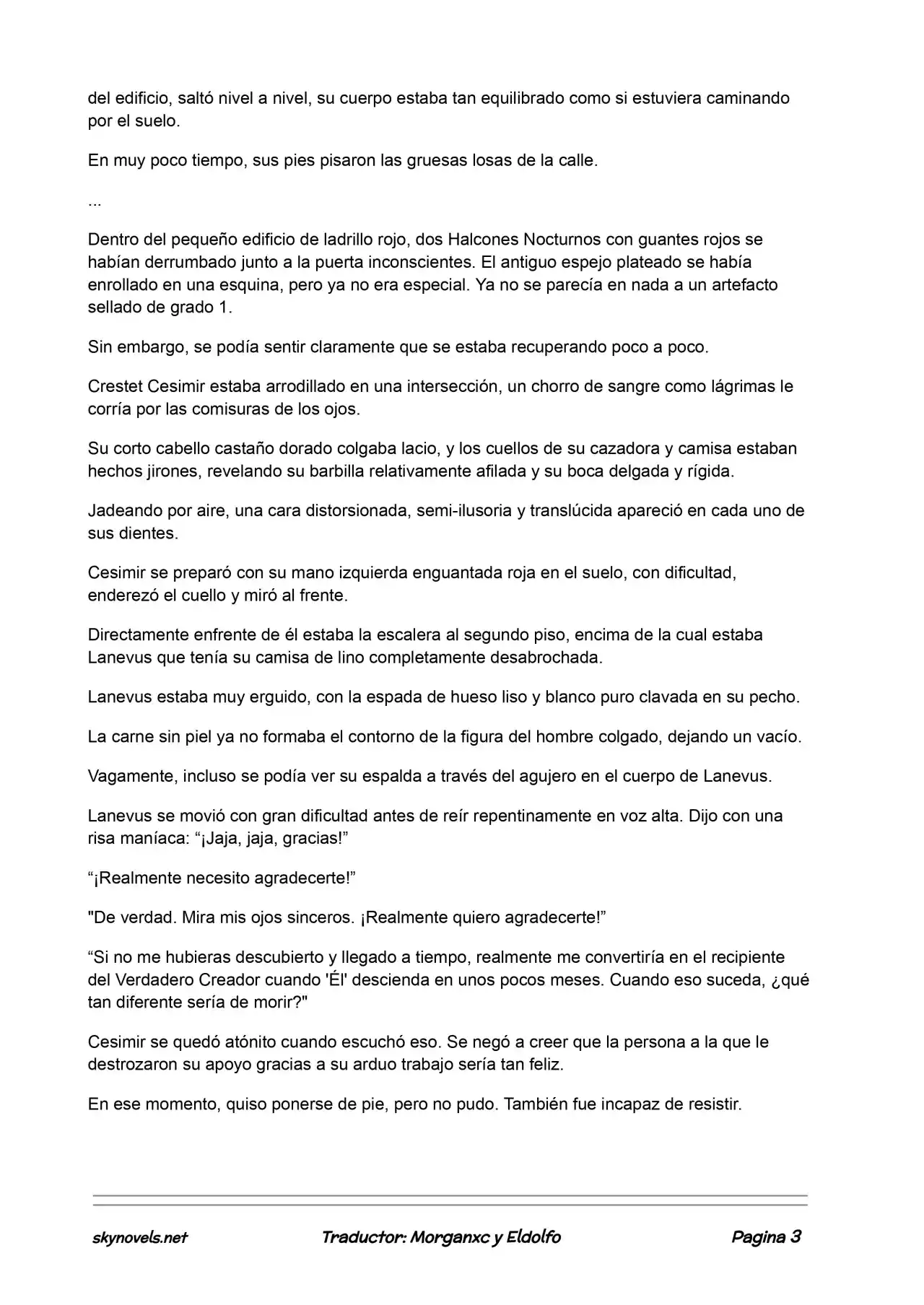 Lord Of The Mysteries (Novela) - Capítulo 286 - Página 3 - LectorTMOo