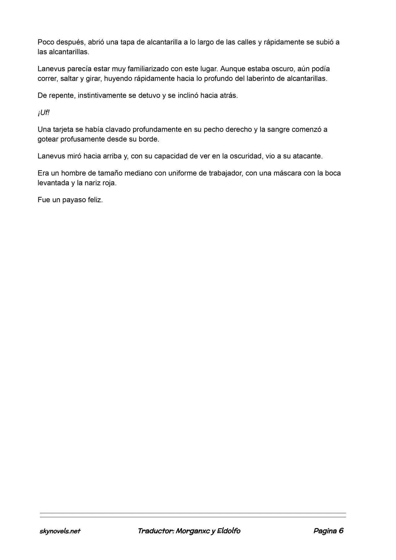 Lord Of The Mysteries (Novela) - Capítulo 286 - Página 6 - LectorTMOo