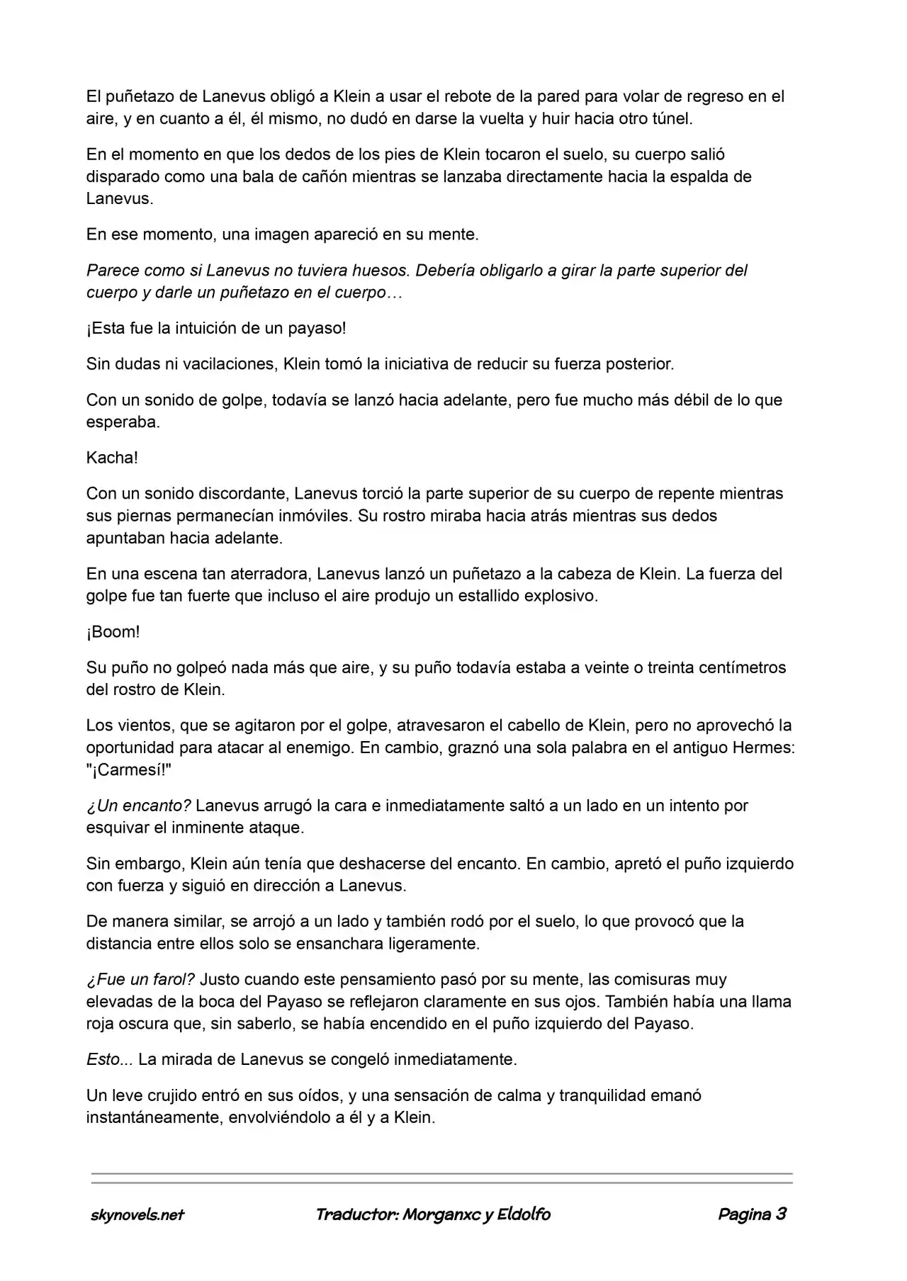 Lord Of The Mysteries (Novela) - Capítulo 287 - Página 3 - LectorTMOo