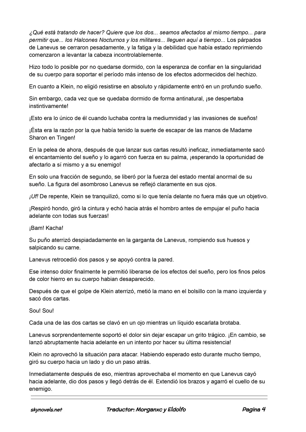 Lord Of The Mysteries (Novela) - Capítulo 287 - Página 4 - LectorTMOo