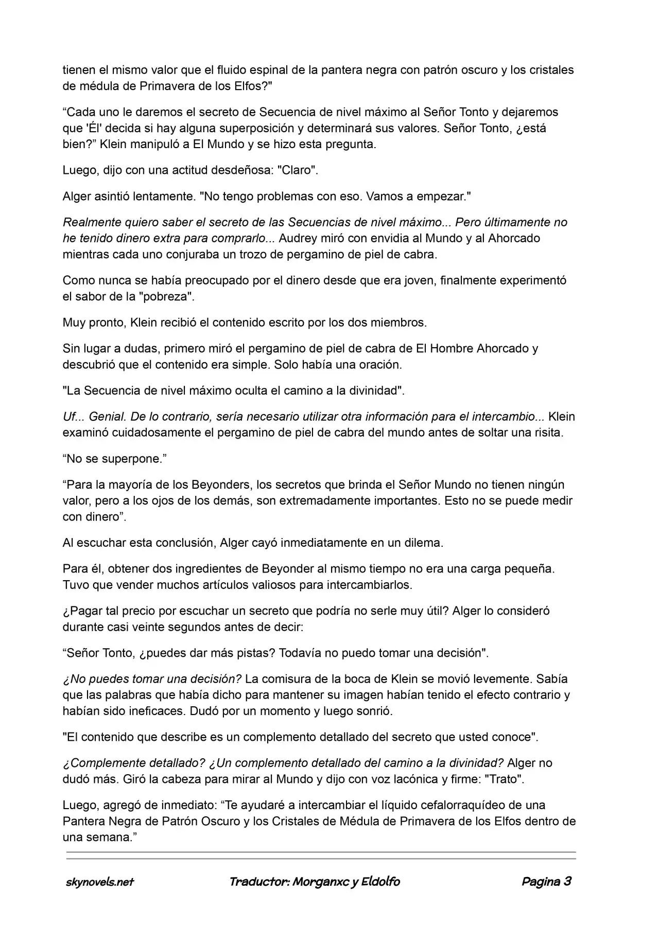 Lord Of The Mysteries (Novela) - Capítulo 291 - Página 4 - LectorTMOo