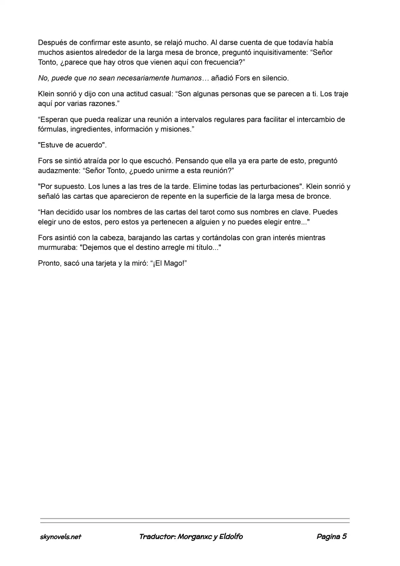 Lord Of The Mysteries (Novela) - Capítulo 297 - Página 3 - LectorTMOo
