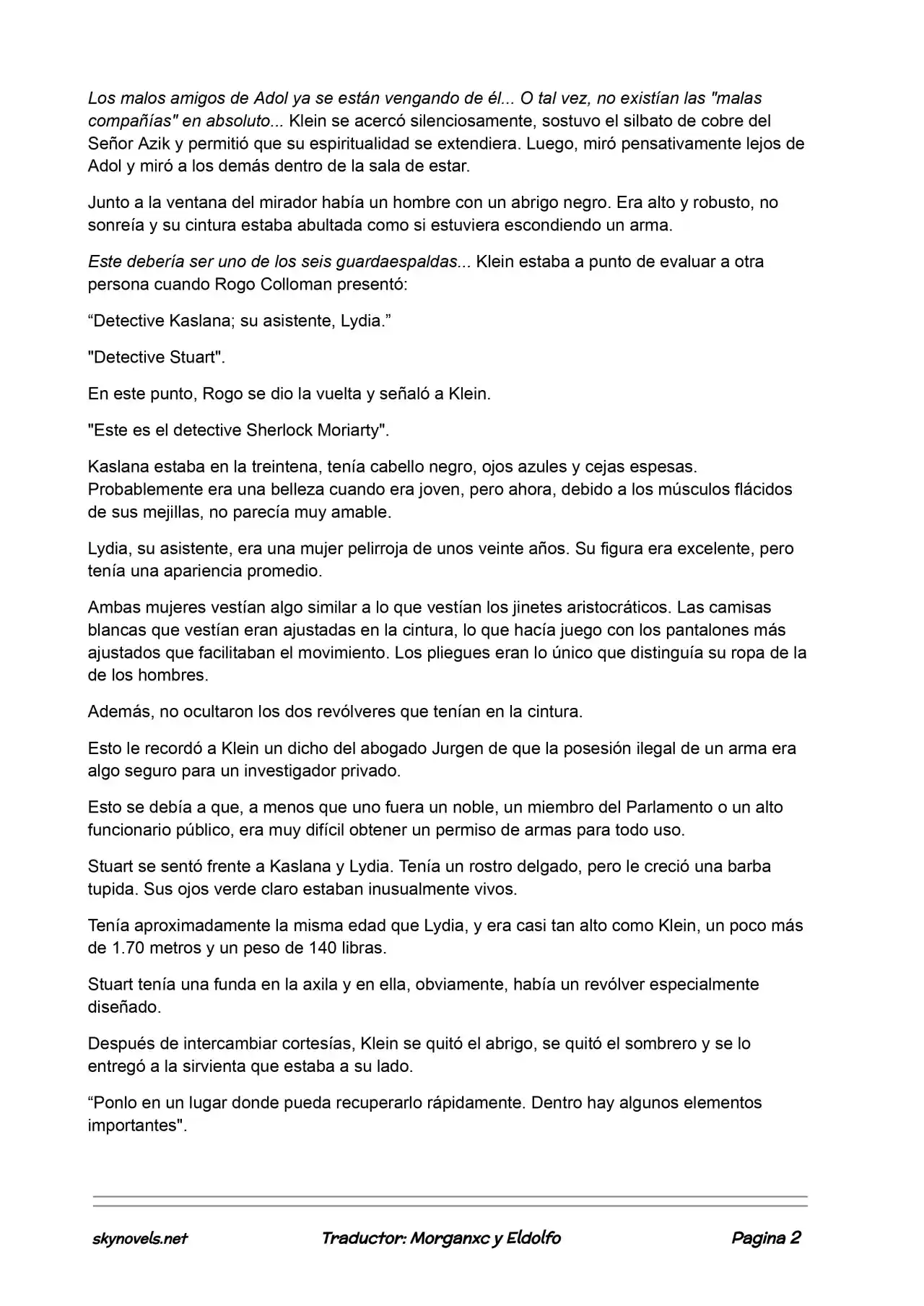 Lord Of The Mysteries (Novela) - Capítulo 299 - Página 2 - LectorTMOo