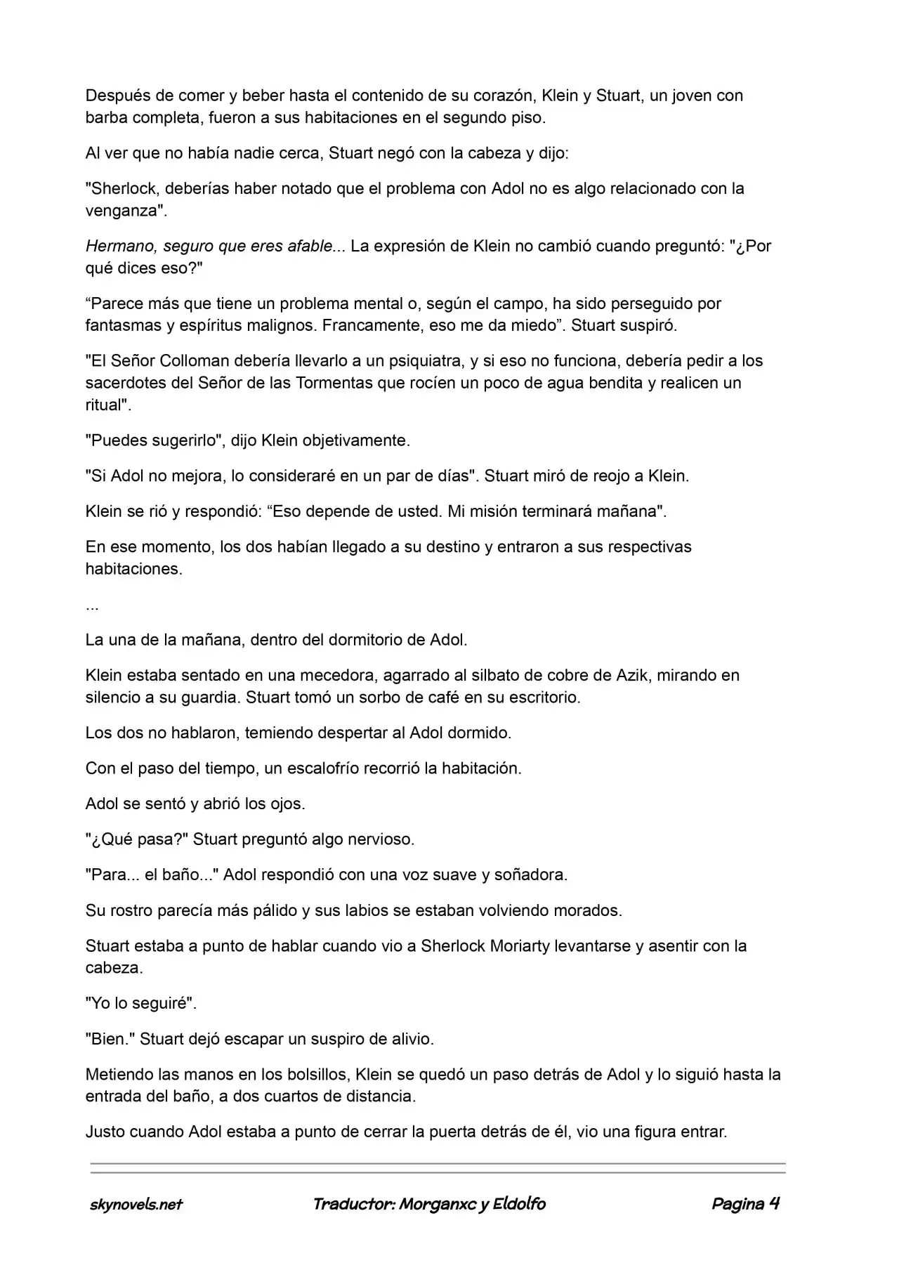 Lord Of The Mysteries (Novela) - Capítulo 299 - Página 3 - LectorTMOo