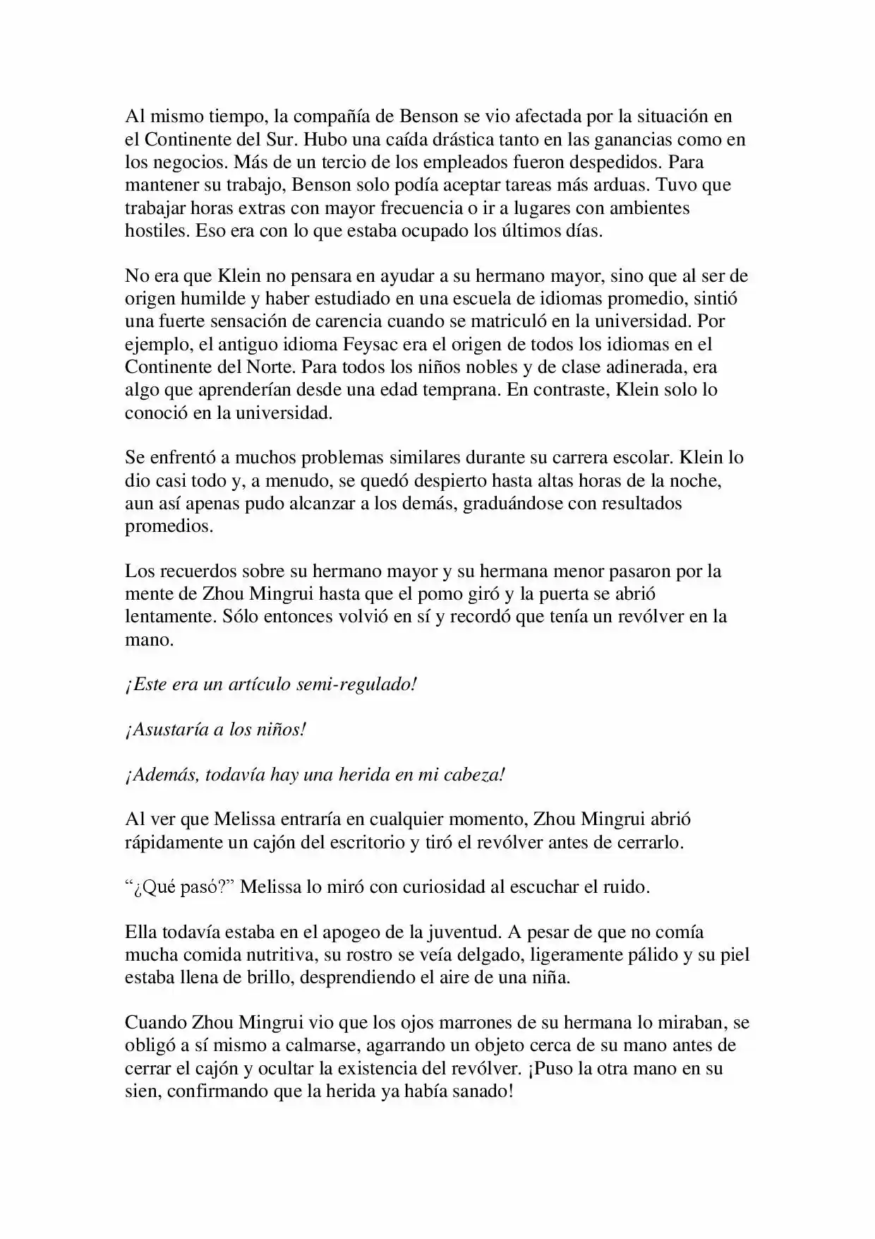 Lord Of The Mysteries (Novela) - Capítulo 3 - Página 3 - LectorTMOo