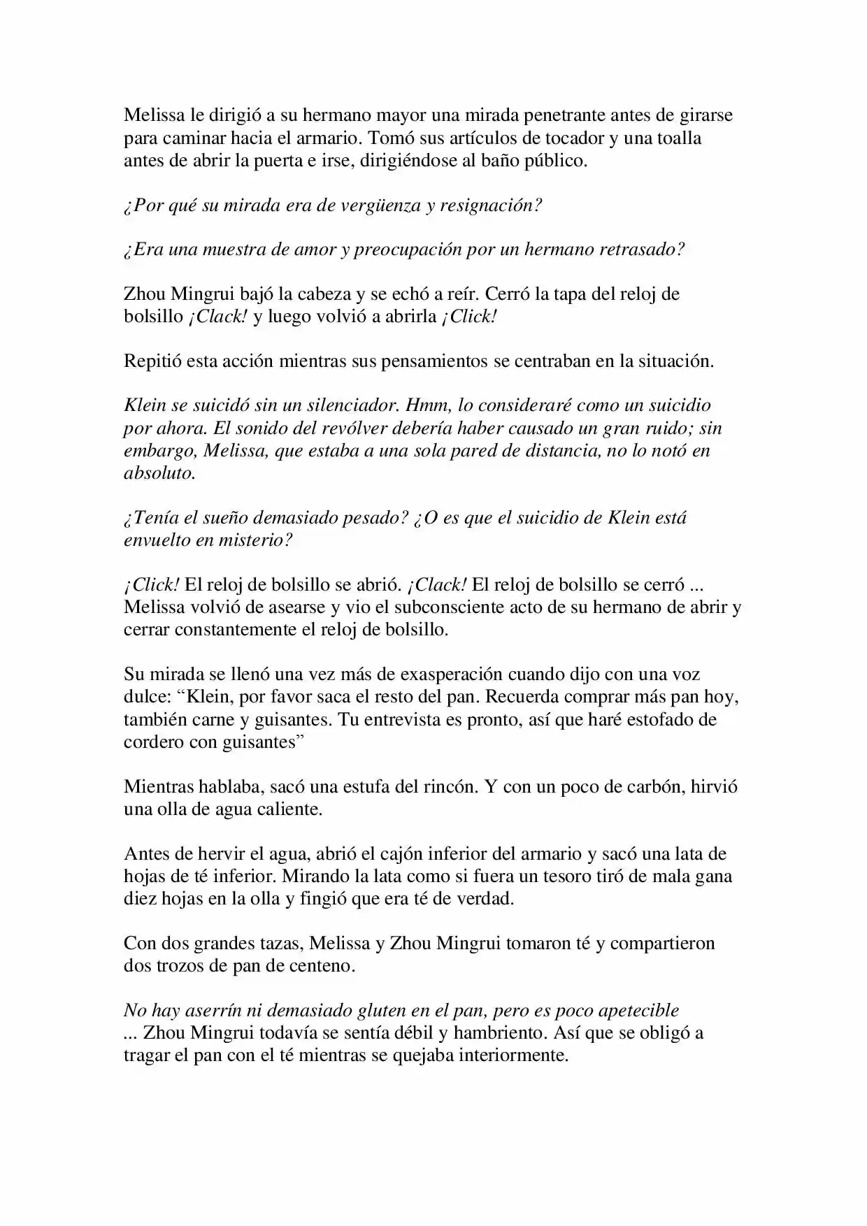 Lord Of The Mysteries (Novela) - Capítulo 3 - Página 5 - LectorTMOo