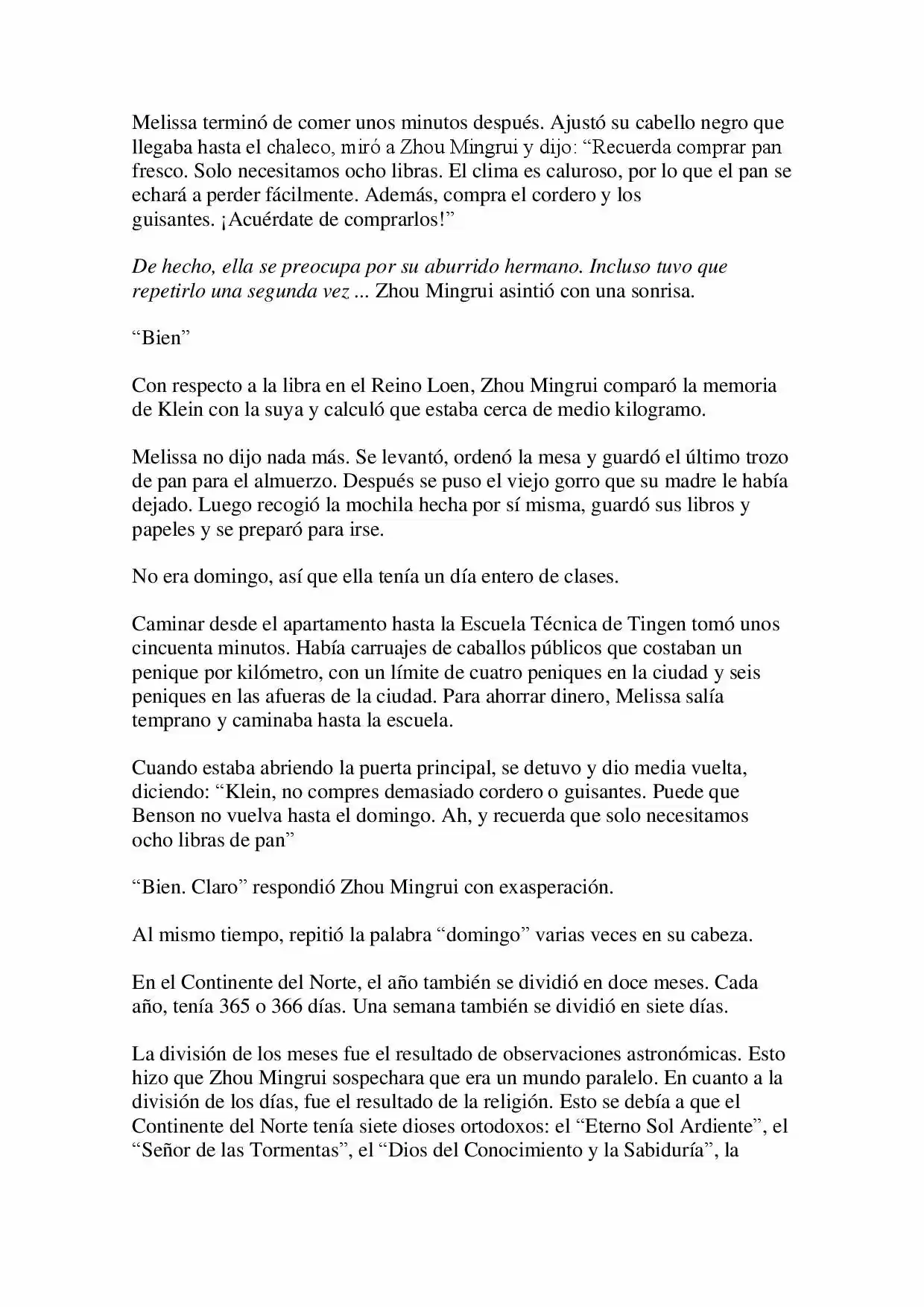 Lord Of The Mysteries (Novela) - Capítulo 3 - Página 6 - LectorTMOo