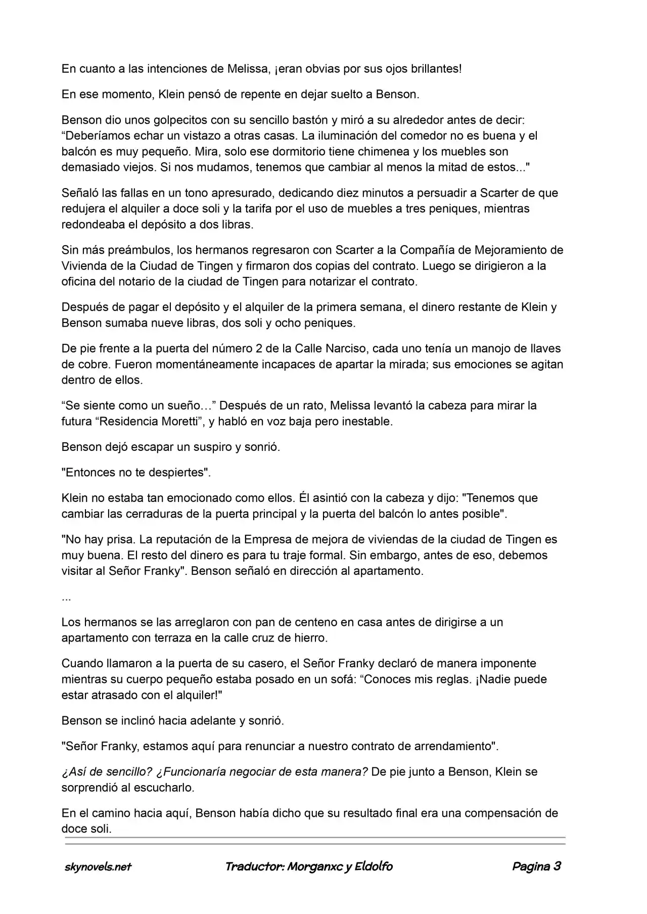 Lord Of The Mysteries (Novela) - Capítulo 30 - Página 3 - LectorTMOo
