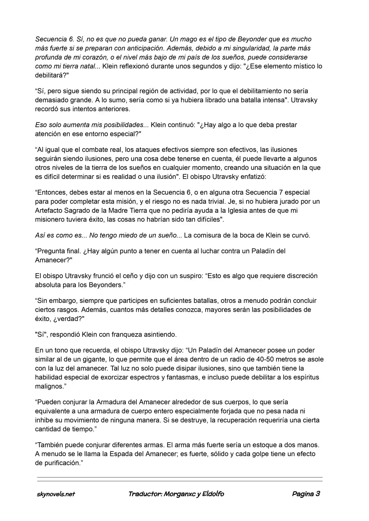 Lord Of The Mysteries (Novela) - Capítulo 307 - Página 2 - LectorTMOo