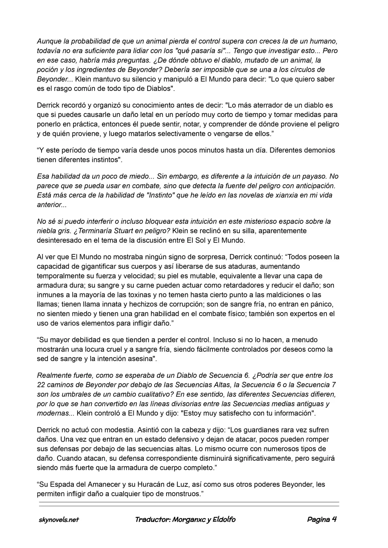 Lord Of The Mysteries (Novela) - Capítulo 311 - Página 4 - LectorTMOo