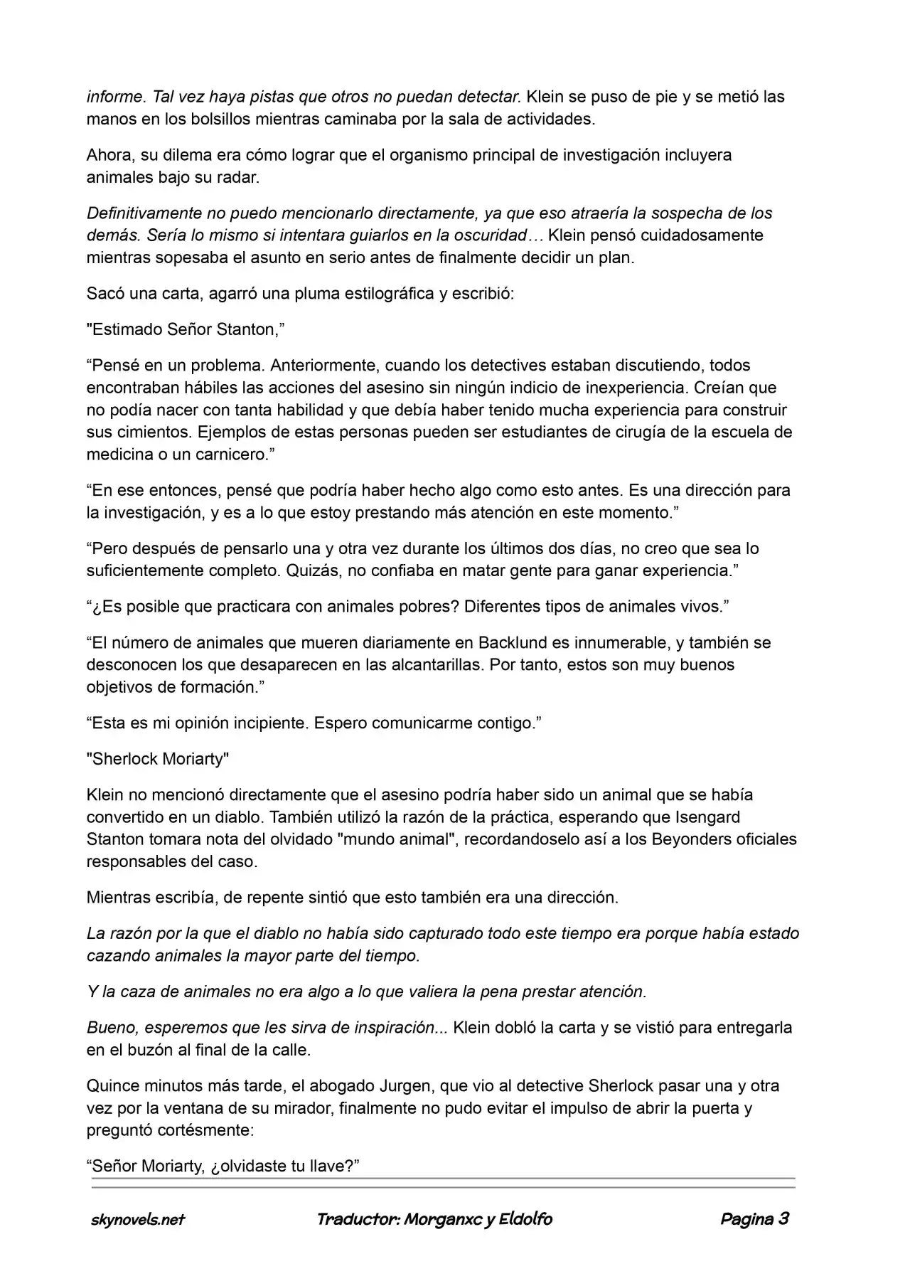Lord Of The Mysteries (Novela) - Capítulo 315 - Página 2 - LectorTMOo