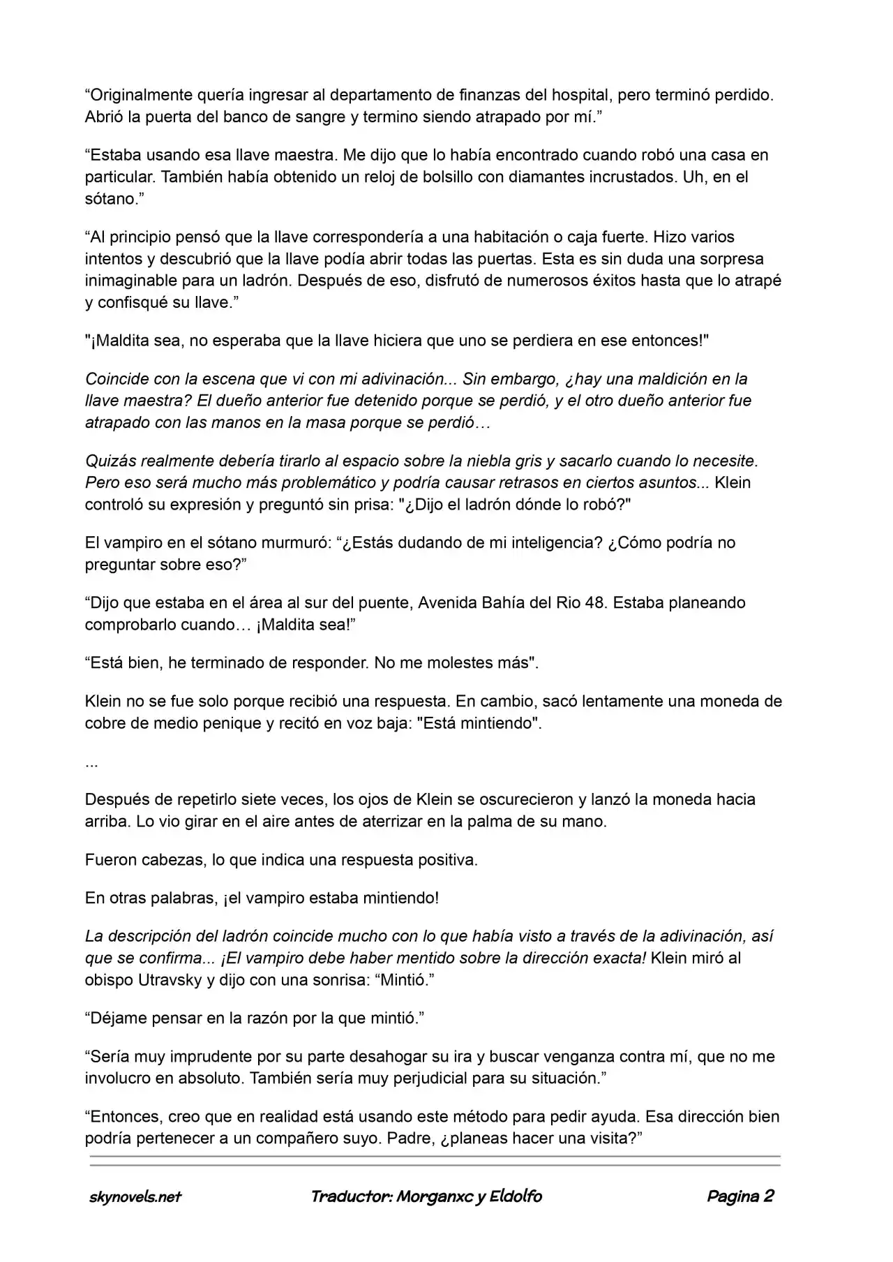 Lord Of The Mysteries (Novela) - Capítulo 316 - Página 4 - LectorTMOo