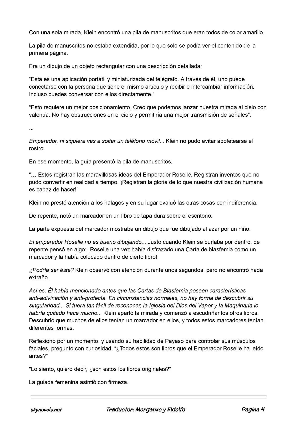 Lord Of The Mysteries (Novela) - Capítulo 317 - Página 3 - LectorTMOo
