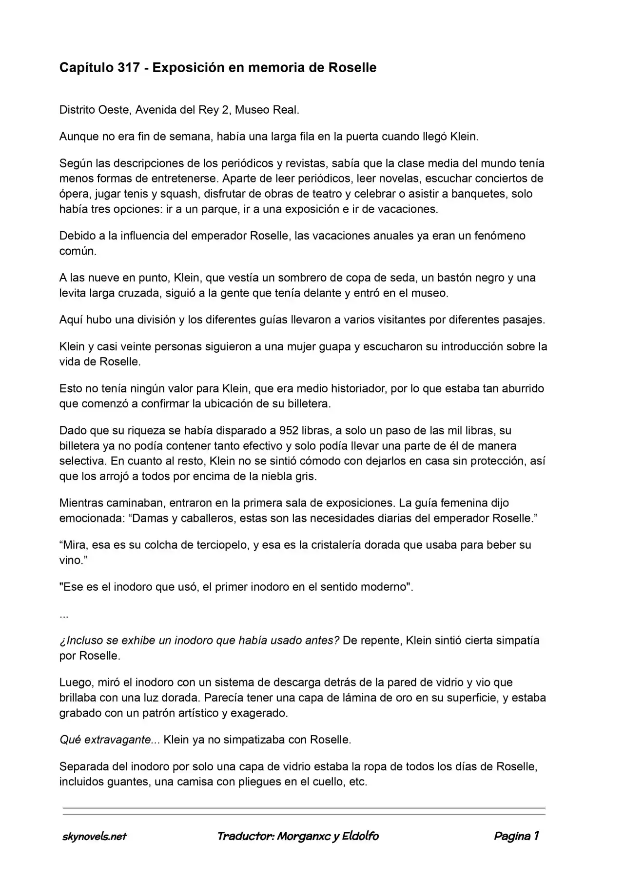 Lord Of The Mysteries (Novela) - Capítulo 317 - Página 5 - LectorTMOo