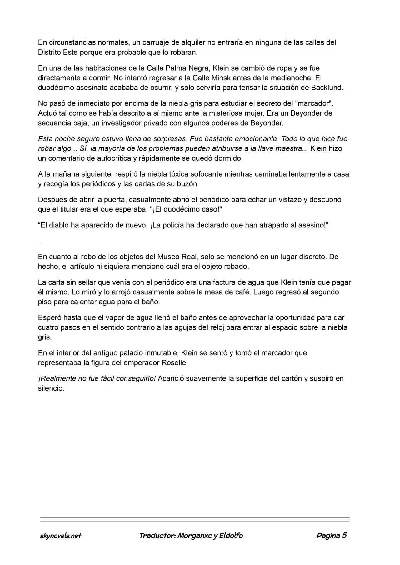 Lord Of The Mysteries (Novela) - Capítulo 322 - Página 2 - LectorTMOo