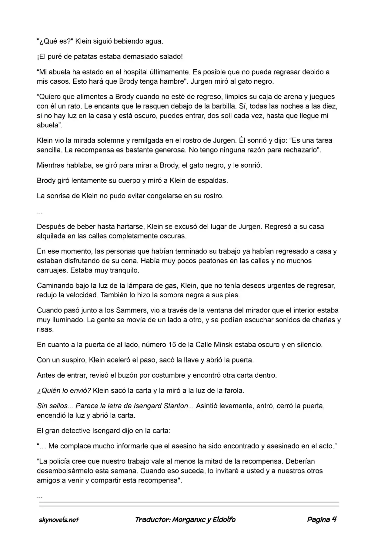 Lord Of The Mysteries (Novela) - Capítulo 328 - Página 4 - LectorTMOo