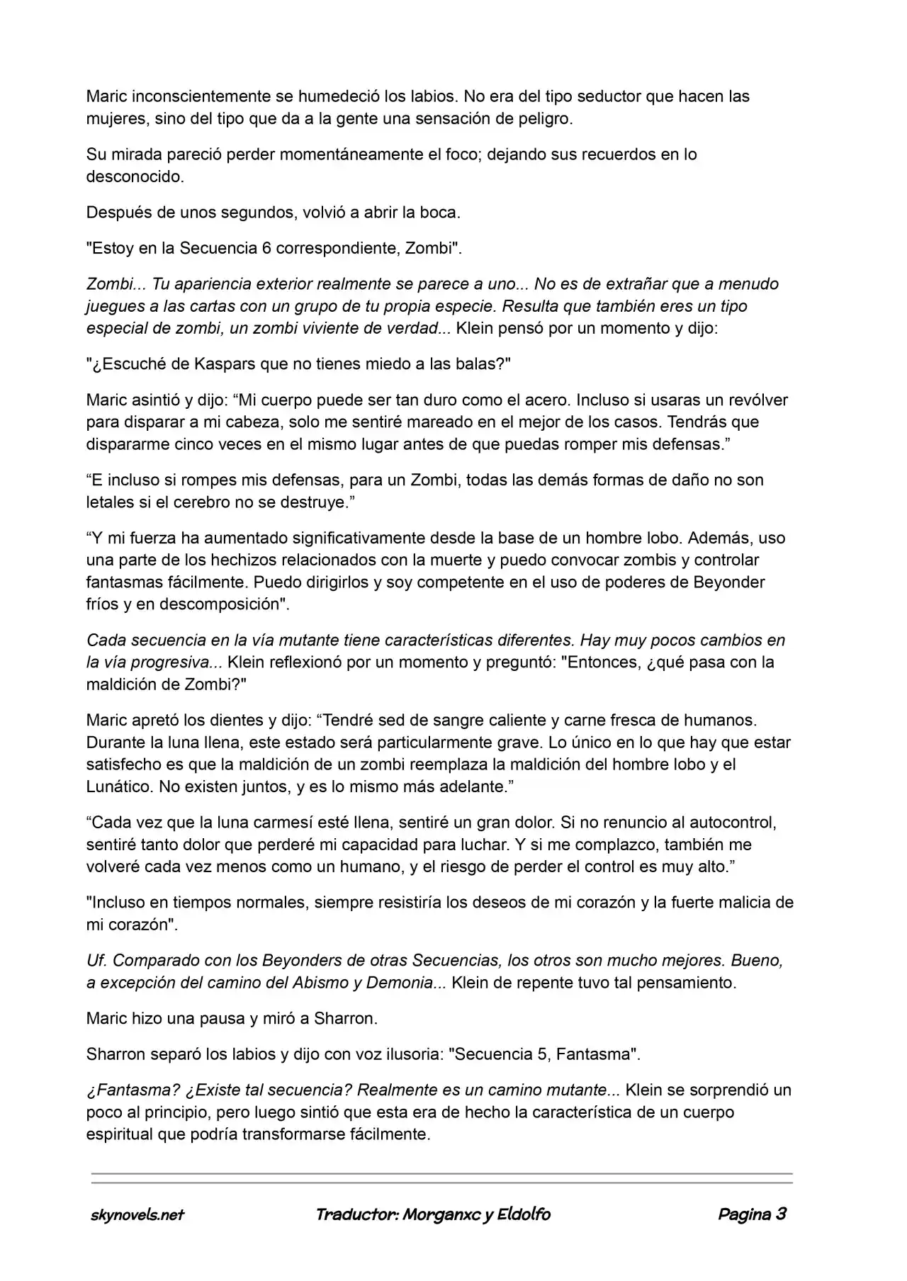 Lord Of The Mysteries (Novela) - Capítulo 331 - Página 3 - LectorTMOo