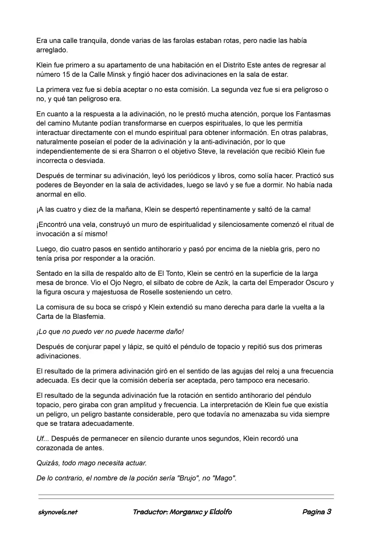 Lord Of The Mysteries (Novela) - Capítulo 332 - Página 3 - LectorTMOo