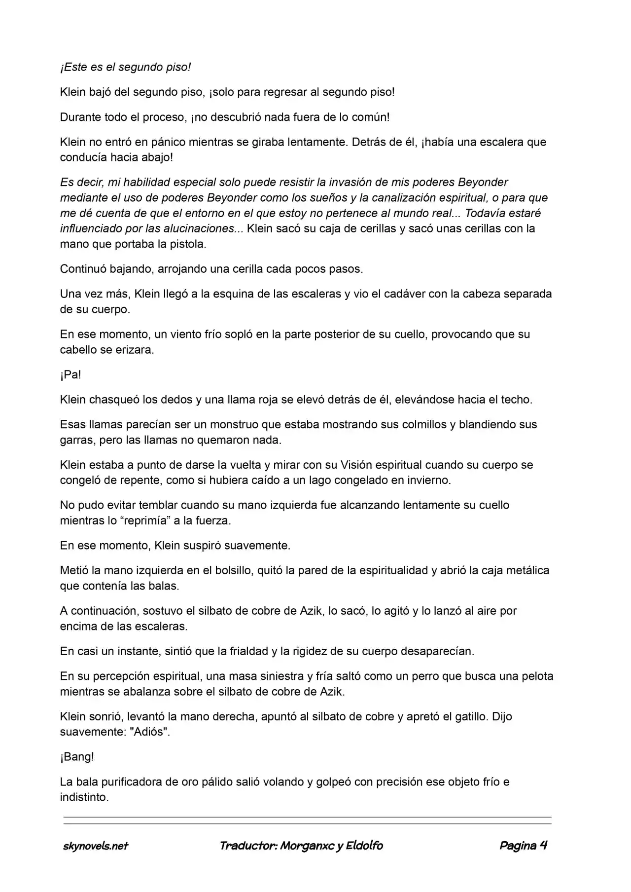 Lord Of The Mysteries (Novela) - Capítulo 335 - Página 4 - LectorTMOo