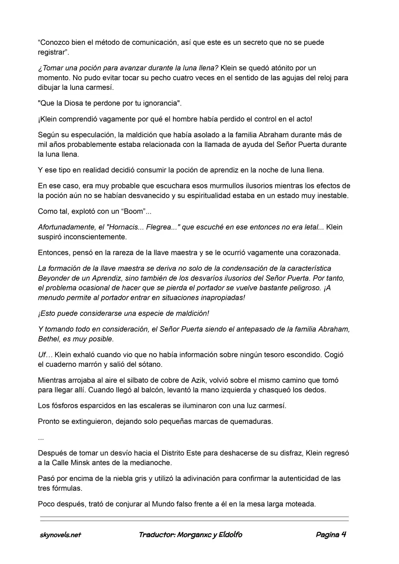 Lord Of The Mysteries (Novela) - Capítulo 336 - Página 4 - LectorTMOo