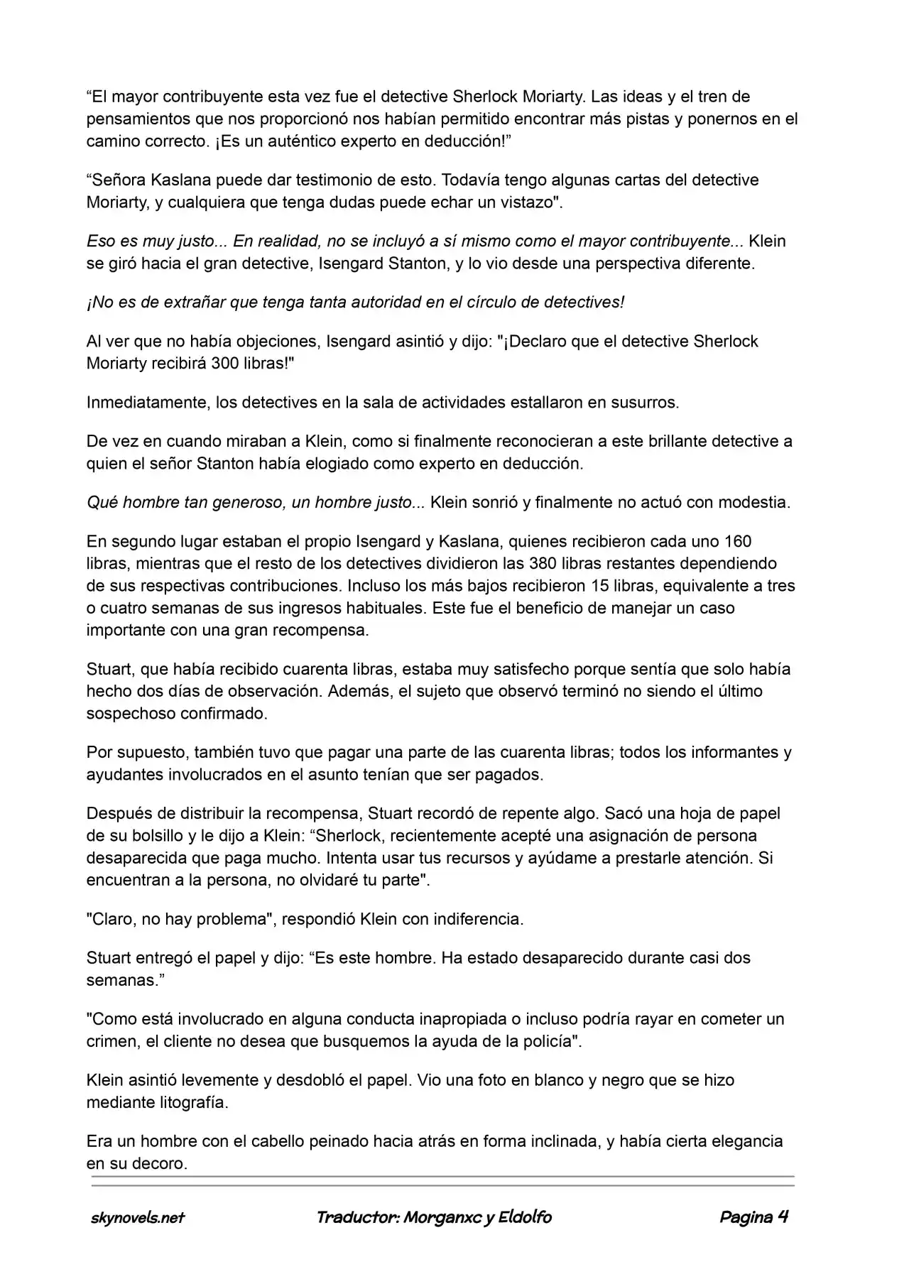 Lord Of The Mysteries (Novela) - Capítulo 337 - Página 4 - LectorTMOo