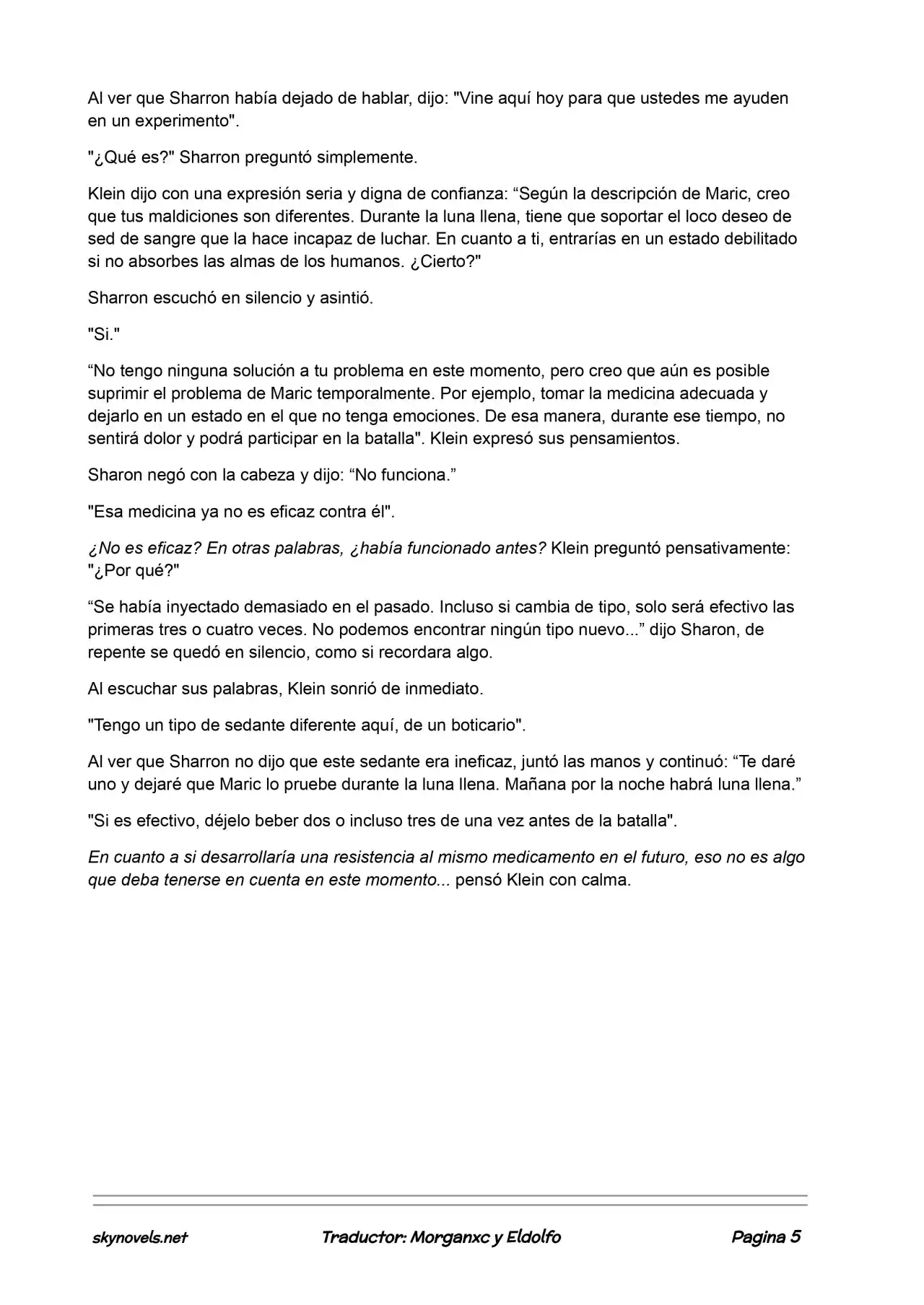 Lord Of The Mysteries (Novela) - Capítulo 338 - Página 5 - LectorTMOo