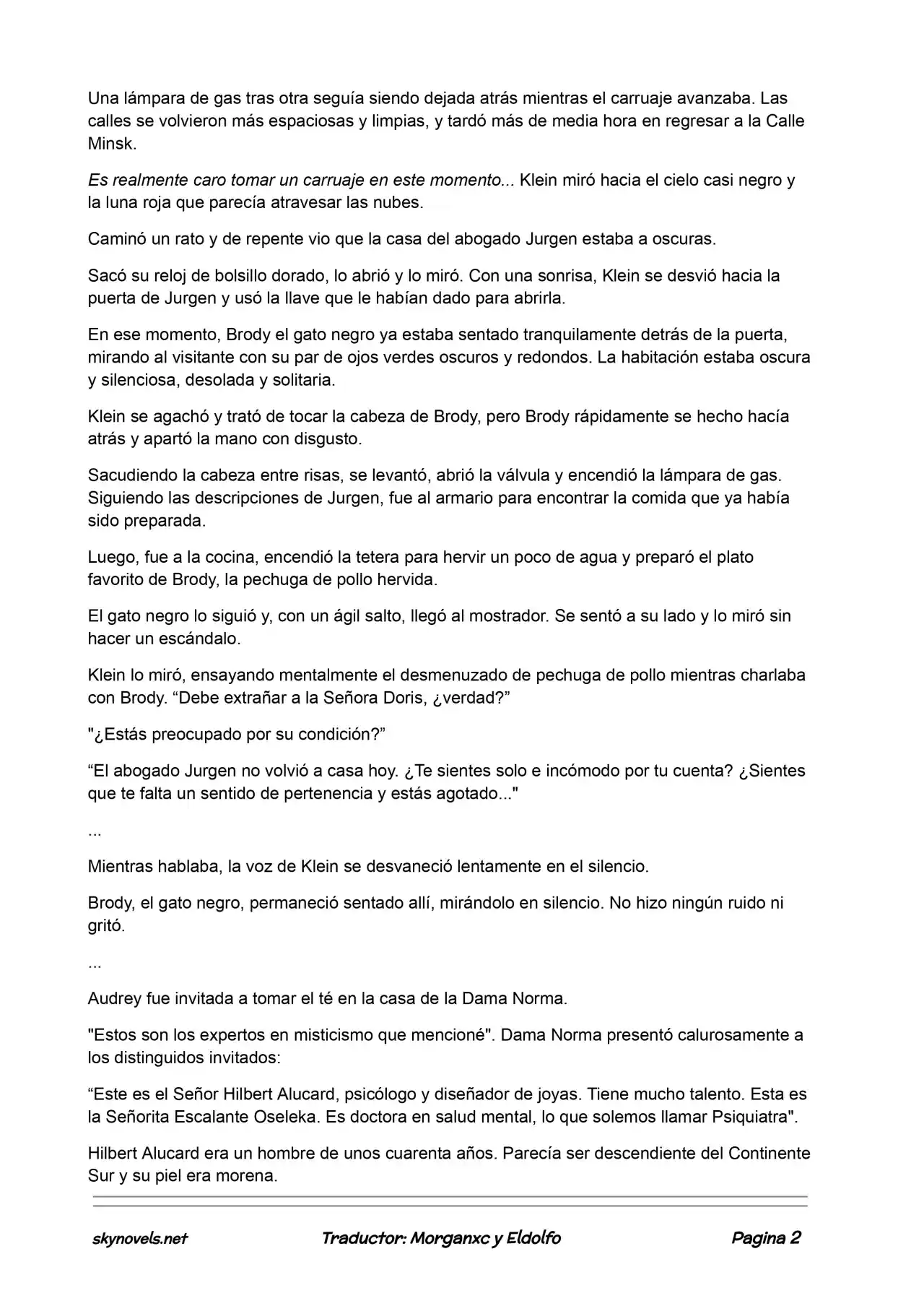 Lord Of The Mysteries (Novela) - Capítulo 339 - Página 2 - LectorTMOo