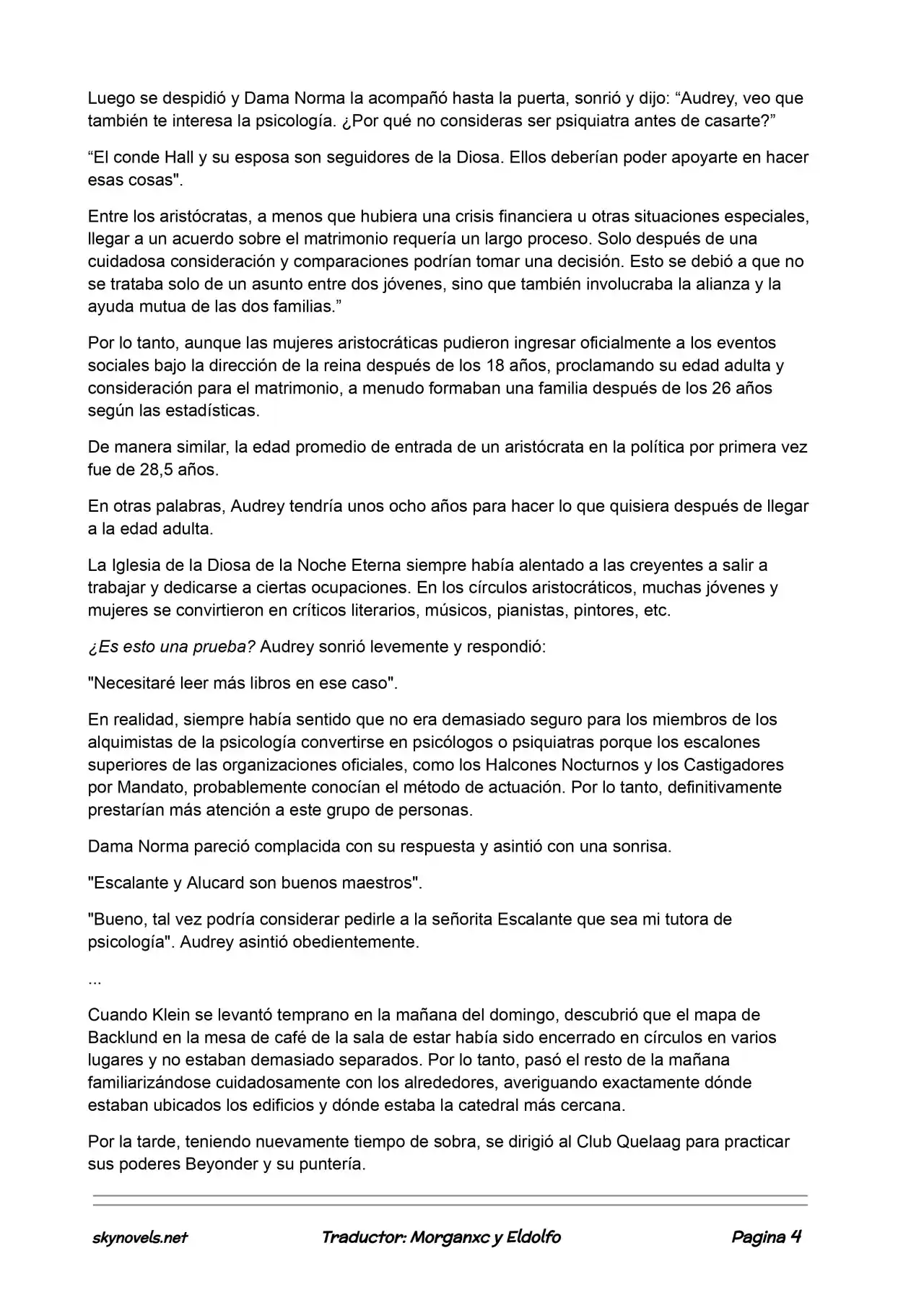 Lord Of The Mysteries (Novela) - Capítulo 339 - Página 4 - LectorTMOo