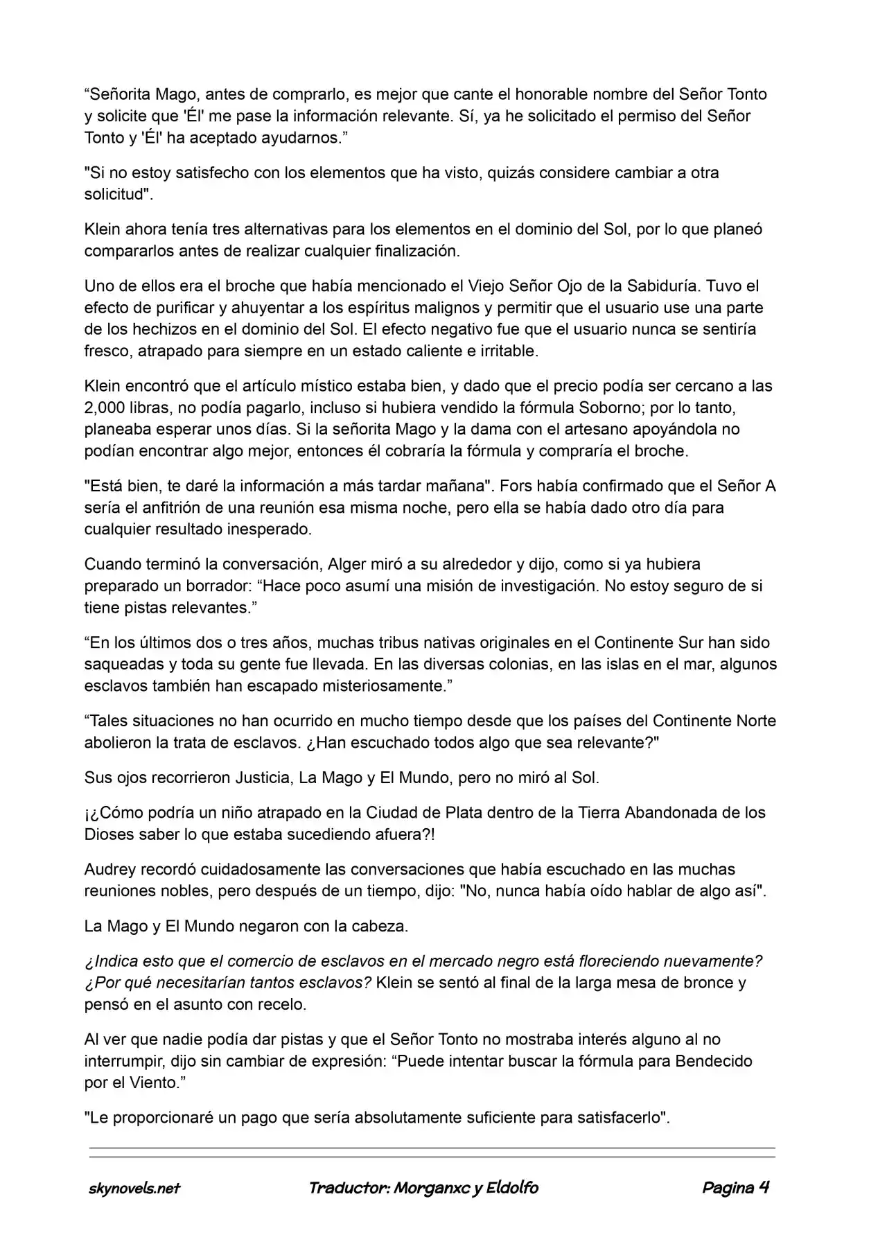 Lord Of The Mysteries (Novela) - Capítulo 341 - Página 4 - LectorTMOo